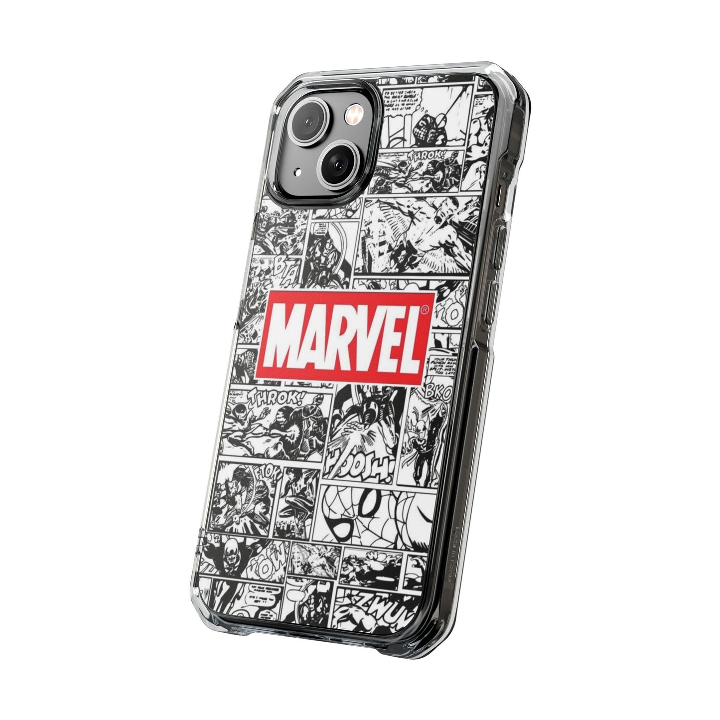 Marvel Comic Magnetic Clear Impact Case - Durable Protection for Superhero Fans