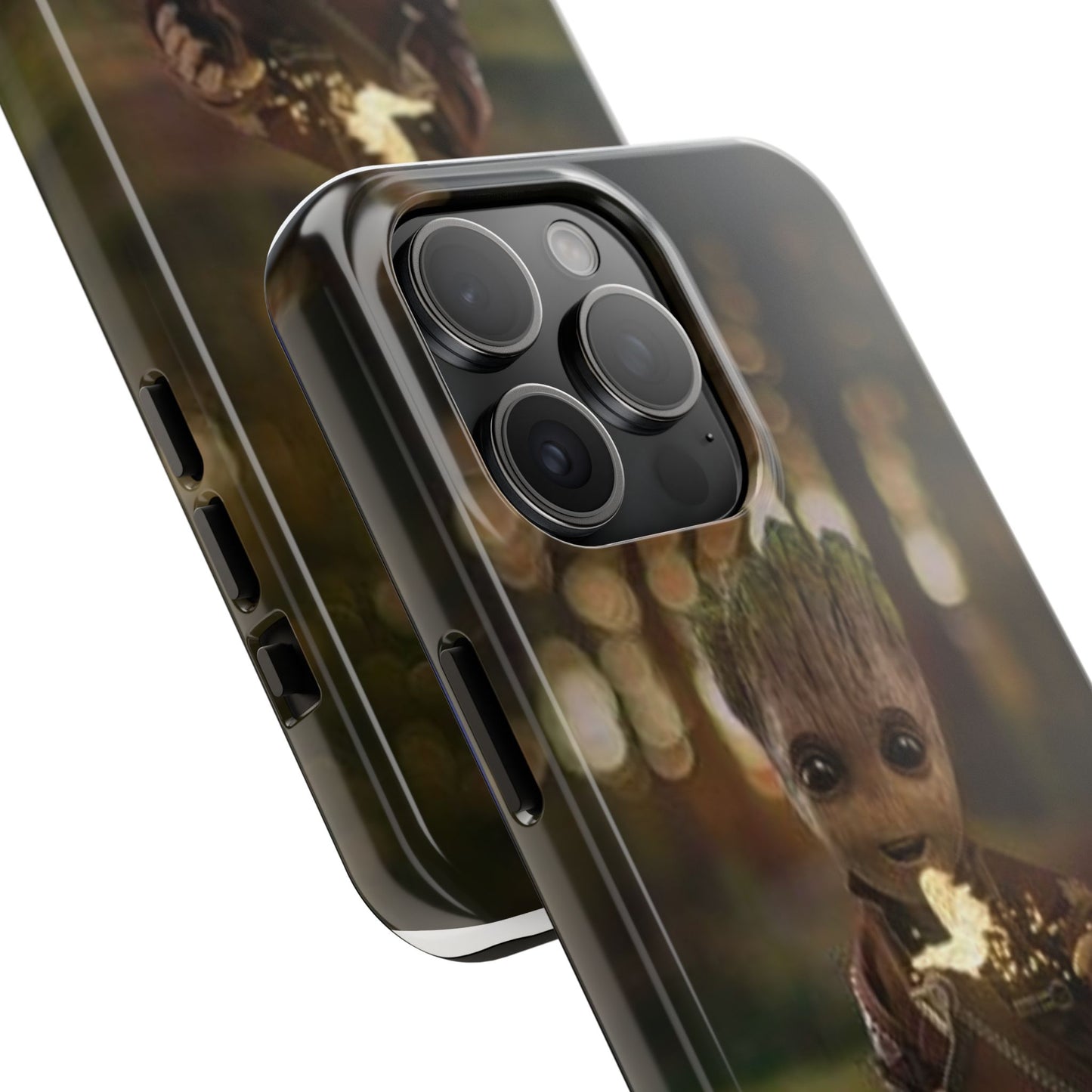 Cute Groot Phone Case - Durable Tough Case for Marvel Fans