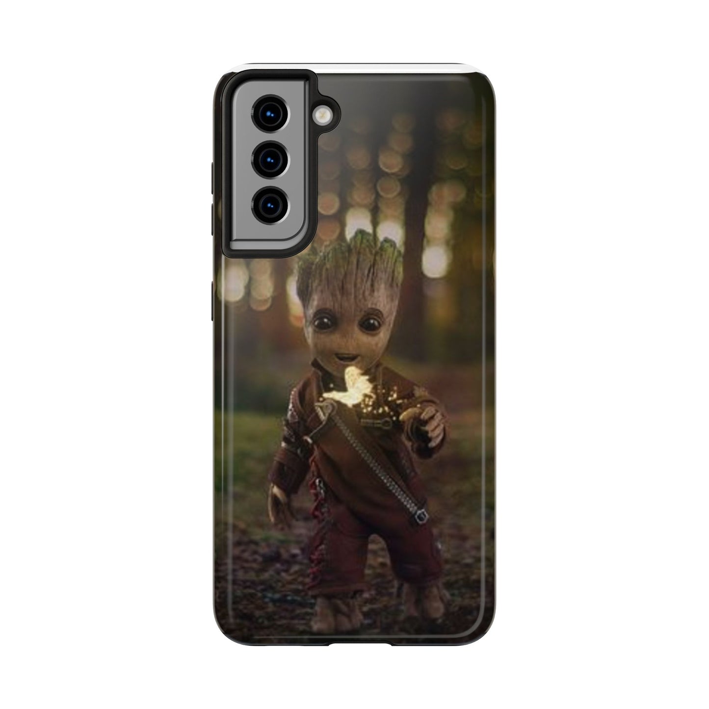 Cute Groot Phone Case - Durable Tough Case for Marvel Fans