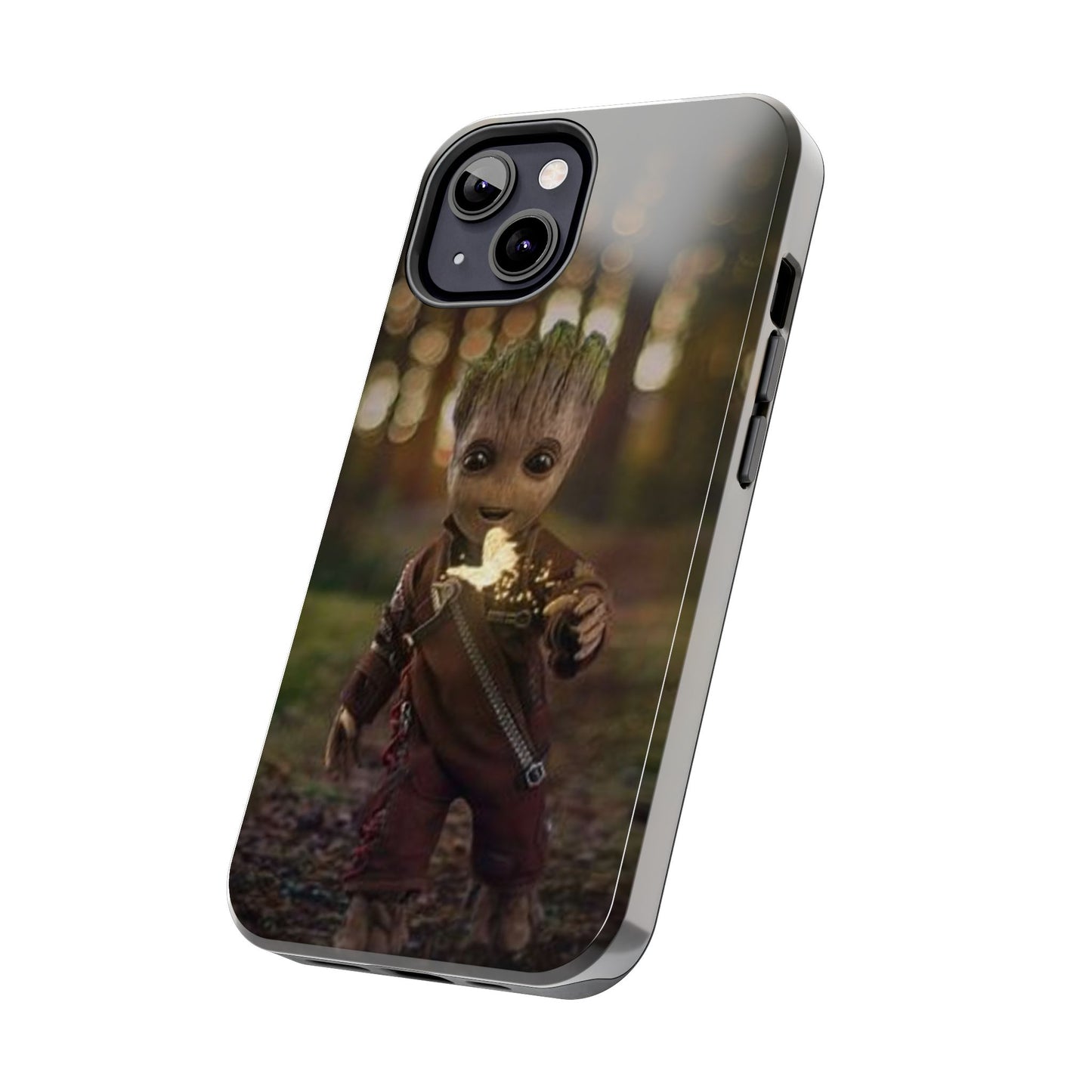 Cute Groot Phone Case - Durable Tough Case for Marvel Fans