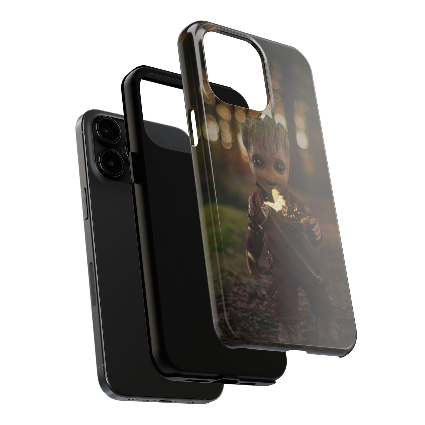 Cute Groot Phone Case - Durable Tough Case for Marvel Fans