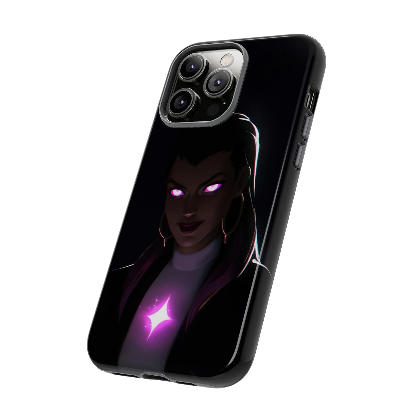 Tough Cases: Dark Magical Phone Case with Mystic Glow