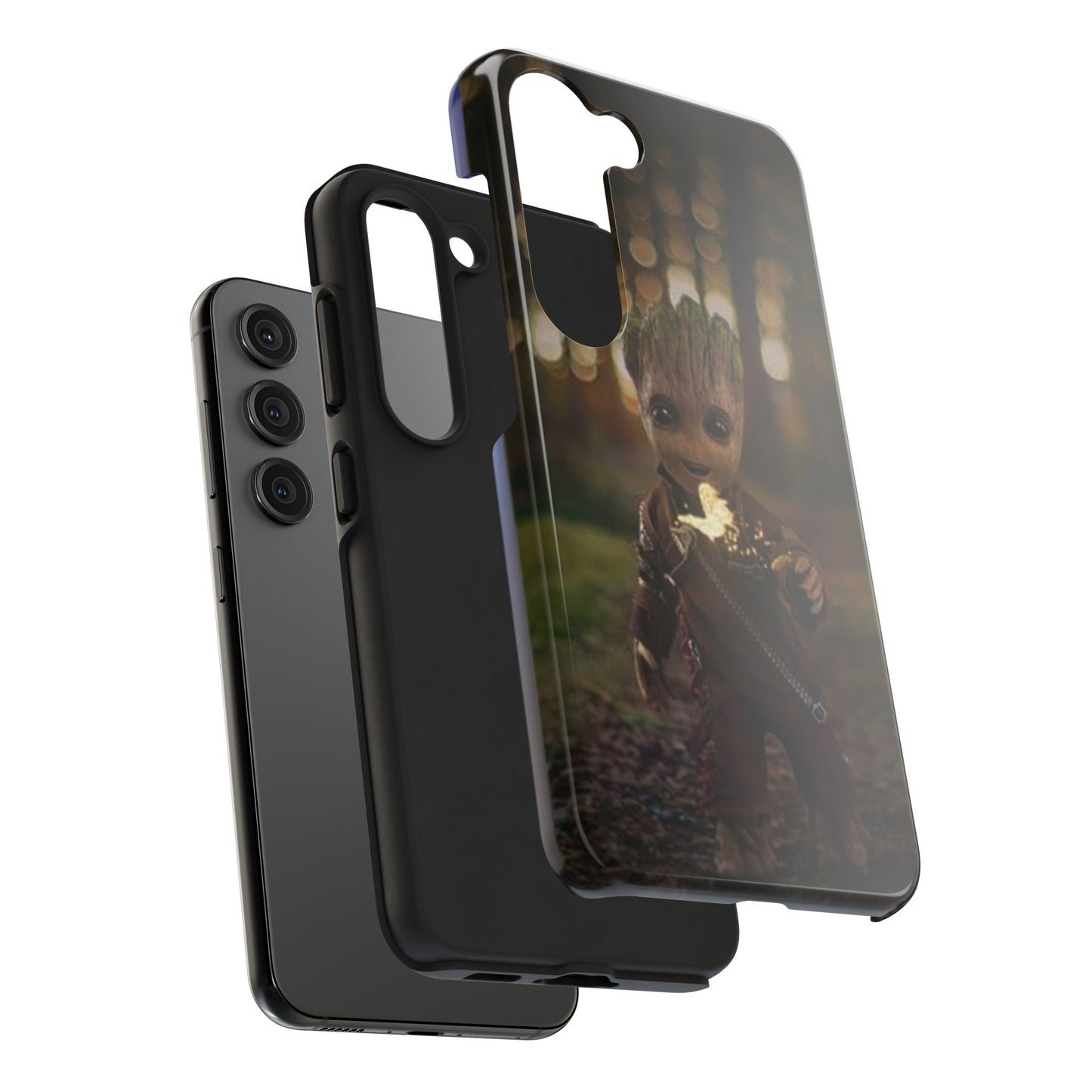 Cute Groot Phone Case - Durable Tough Case for Marvel Fans