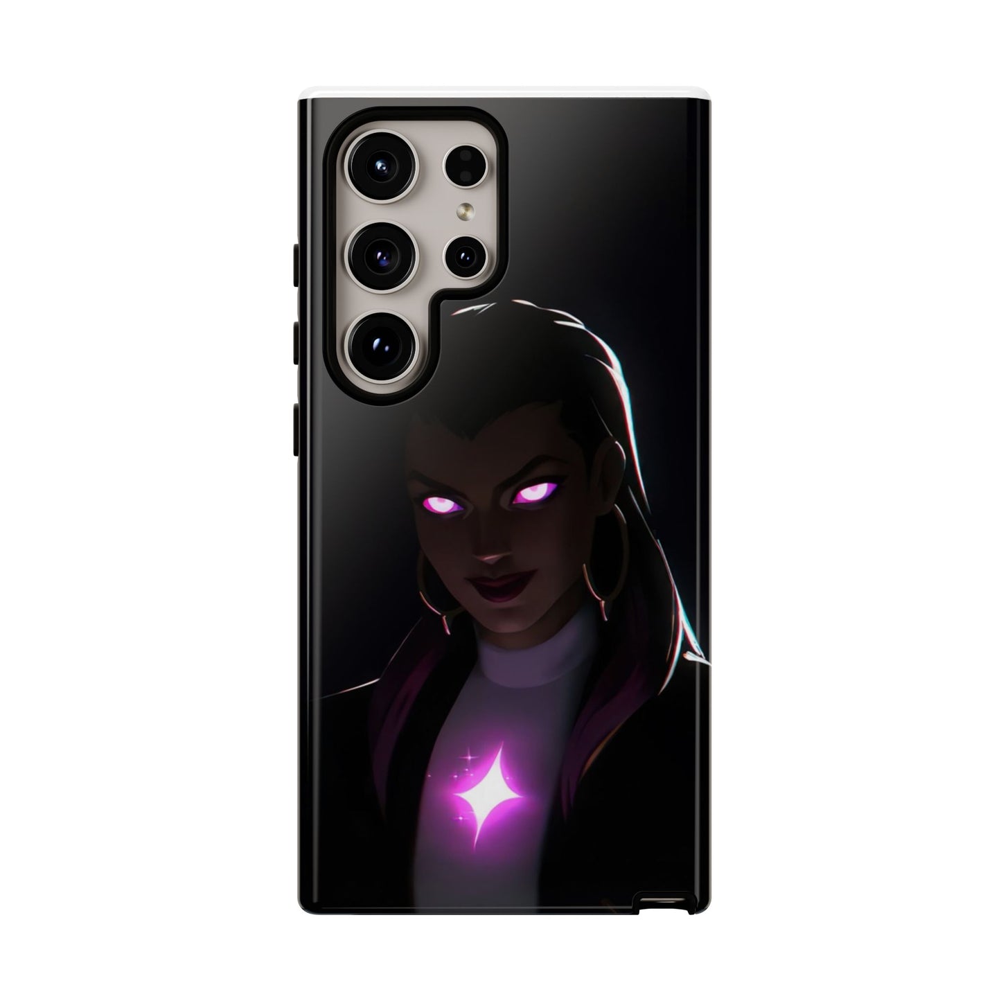 Tough Cases: Dark Magical Phone Case with Mystic Glow