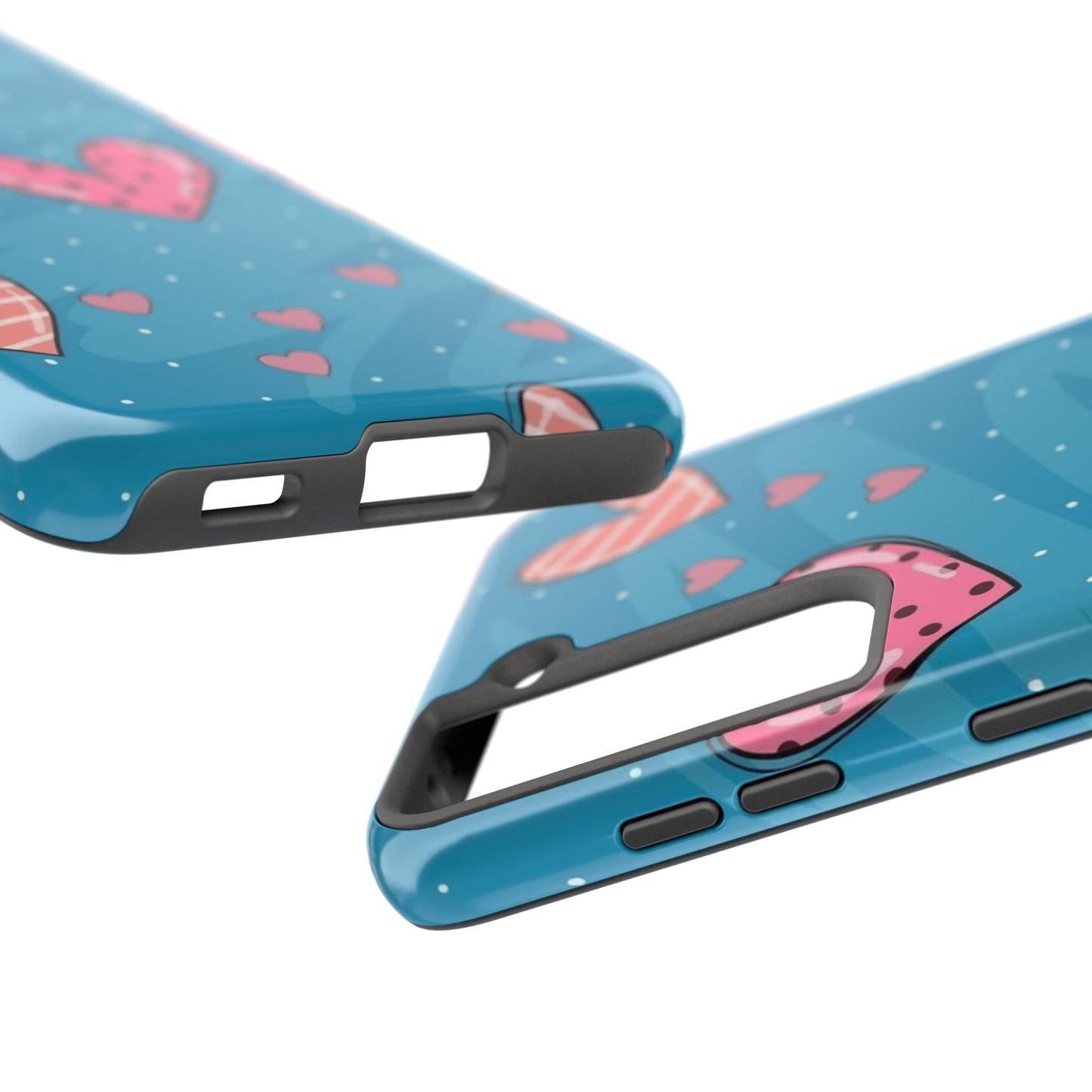 Colorful Heart Phone Case - Cute and Durable Design for Love and Friendship