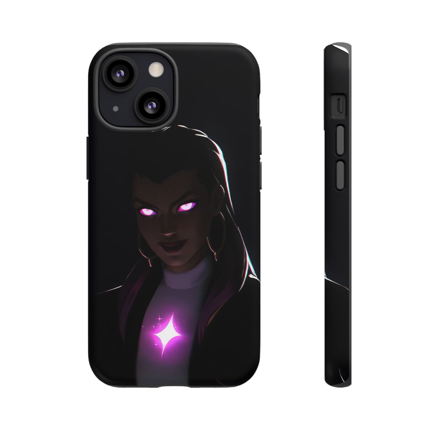 Tough Cases: Dark Magical Phone Case with Mystic Glow