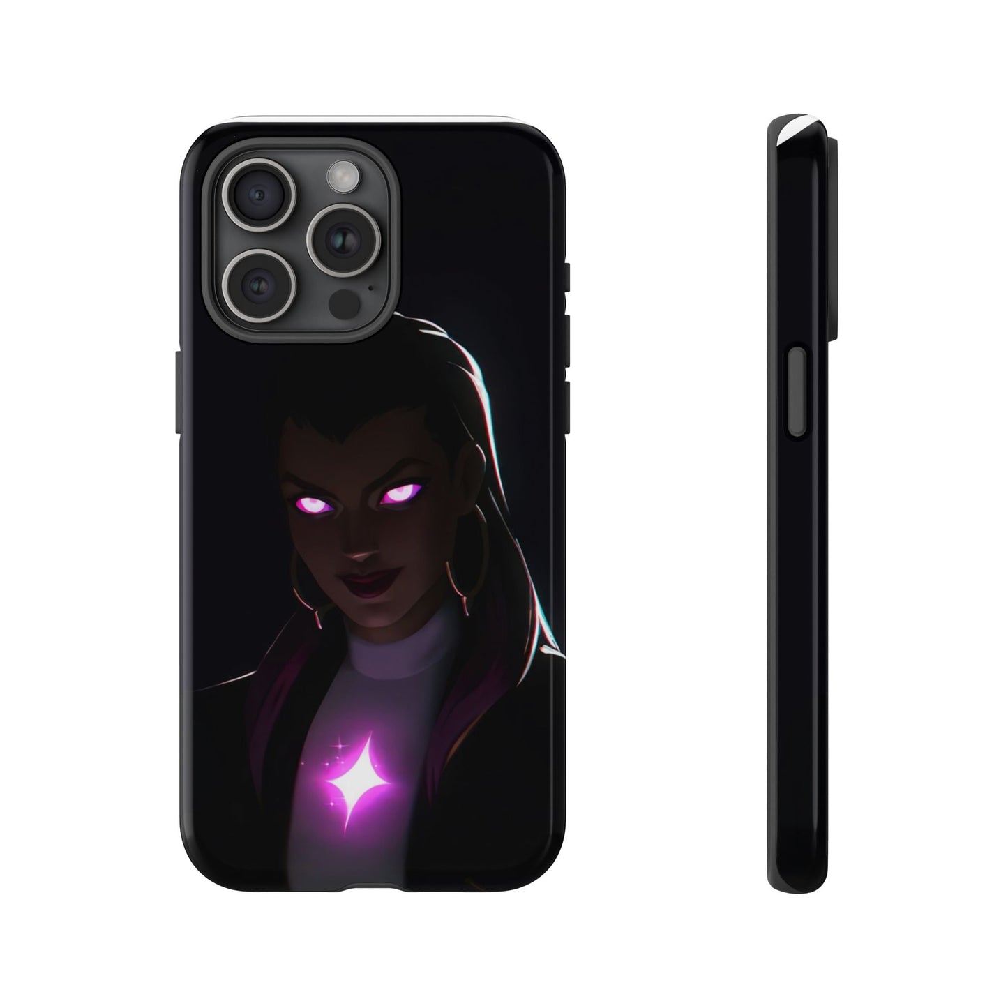 Tough Cases: Dark Magical Phone Case with Mystic Glow