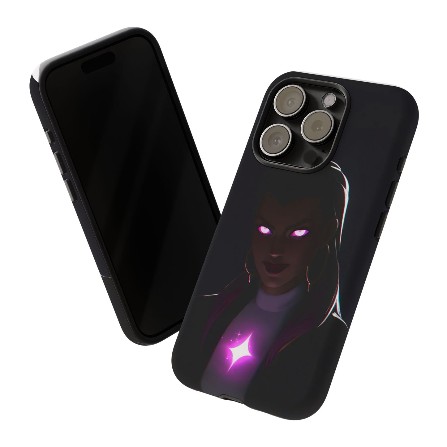 Tough Cases: Dark Magical Phone Case with Mystic Glow