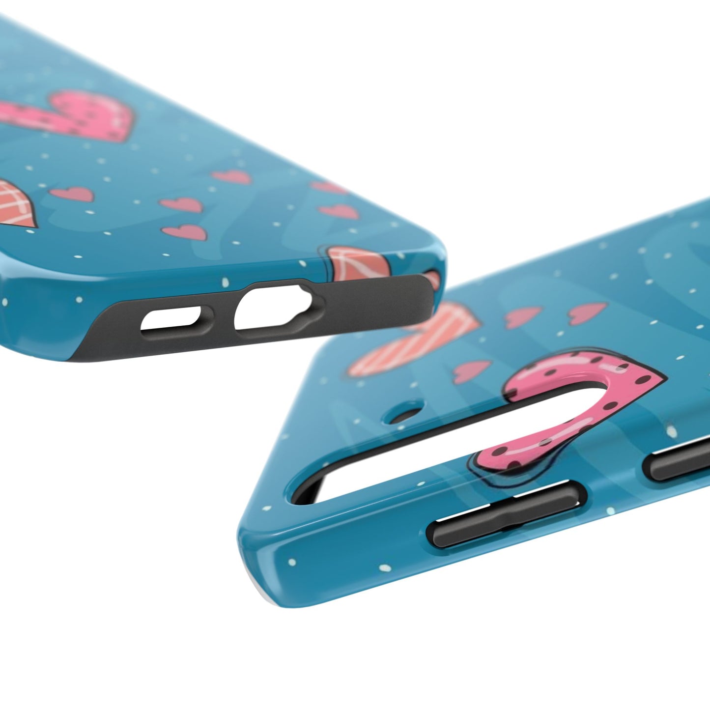 Colorful Heart Phone Case - Cute and Durable Design for Love and Friendship