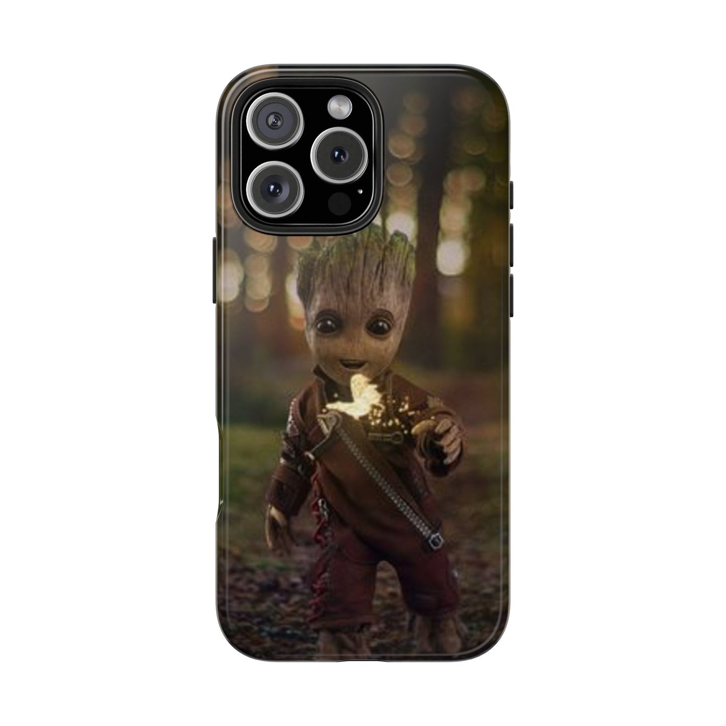 Cute Groot Phone Case - Durable Tough Case for Marvel Fans