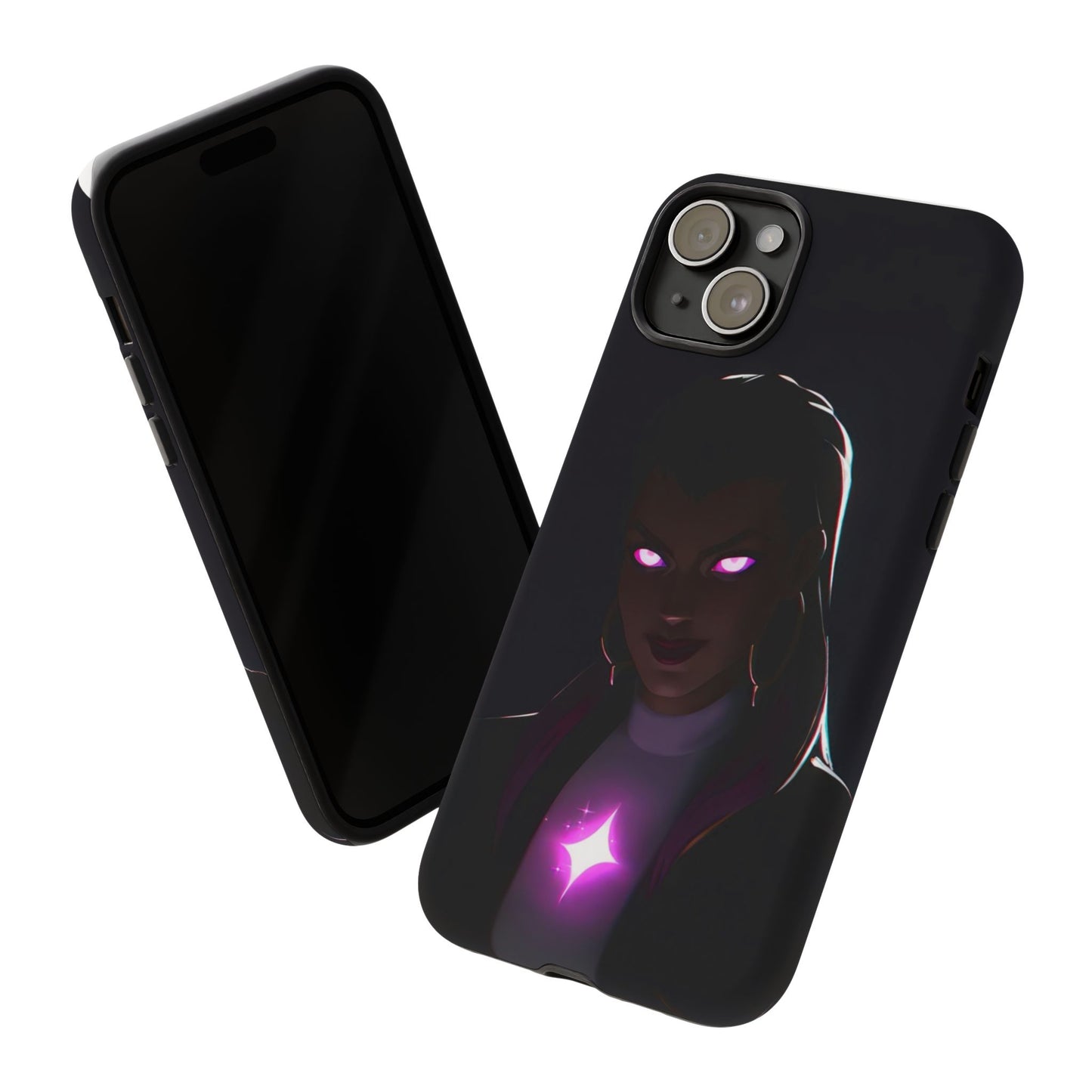 Tough Cases: Dark Magical Phone Case with Mystic Glow