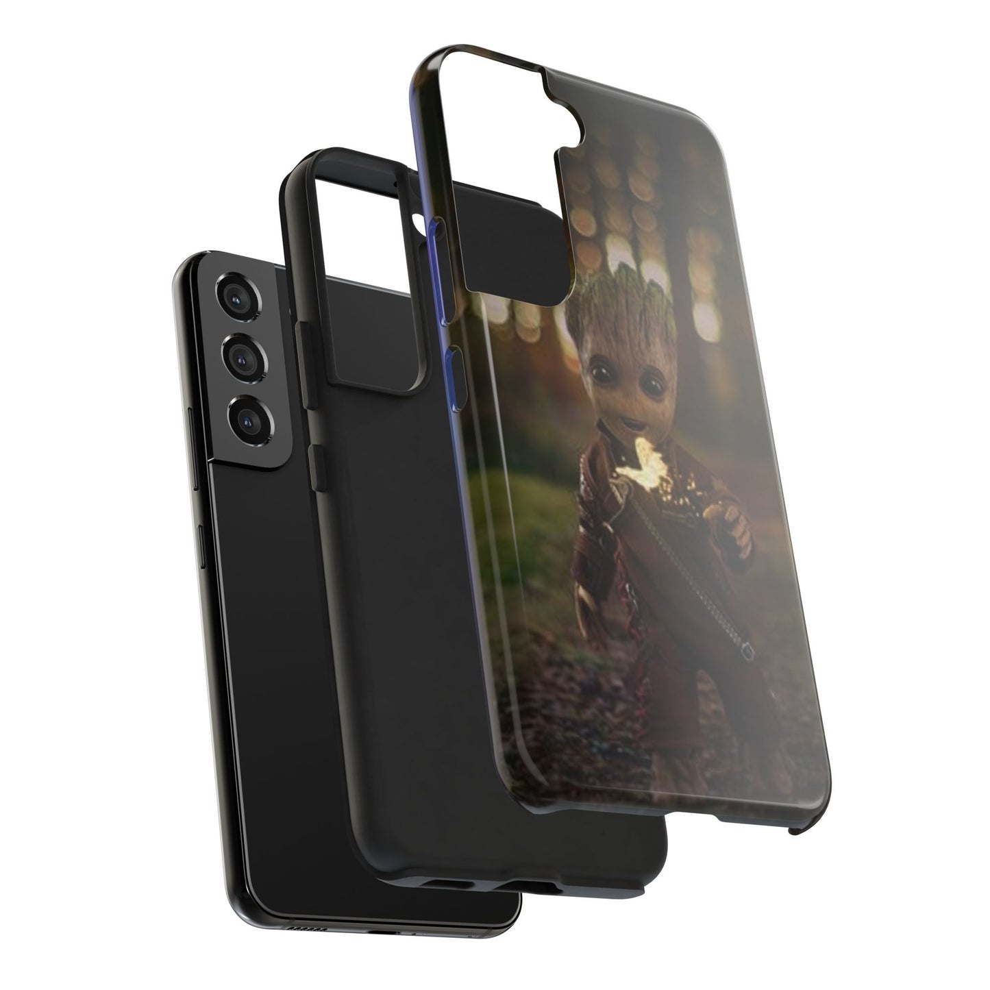 Cute Groot Phone Case - Durable Tough Case for Marvel Fans