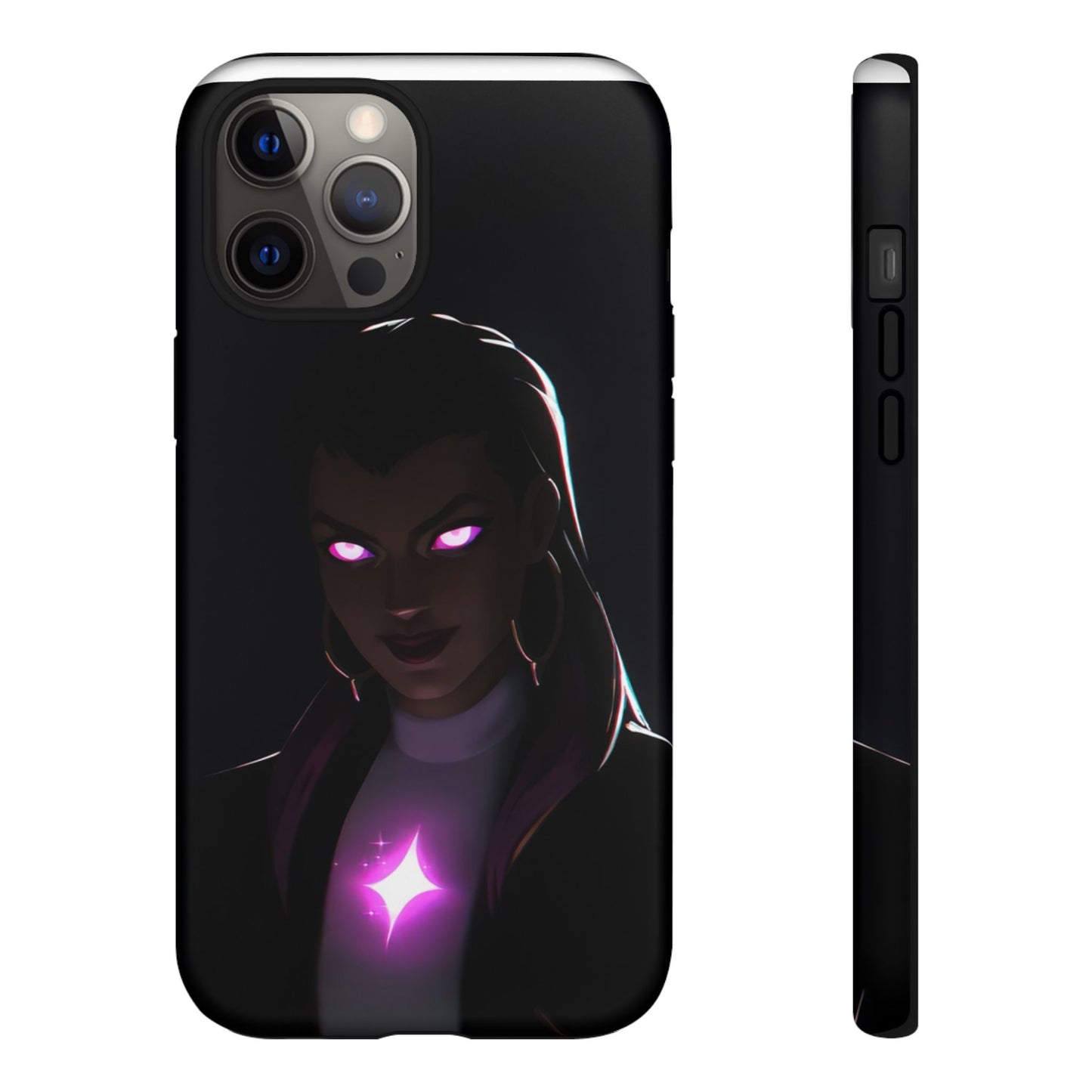 Tough Cases: Dark Magical Phone Case with Mystic Glow