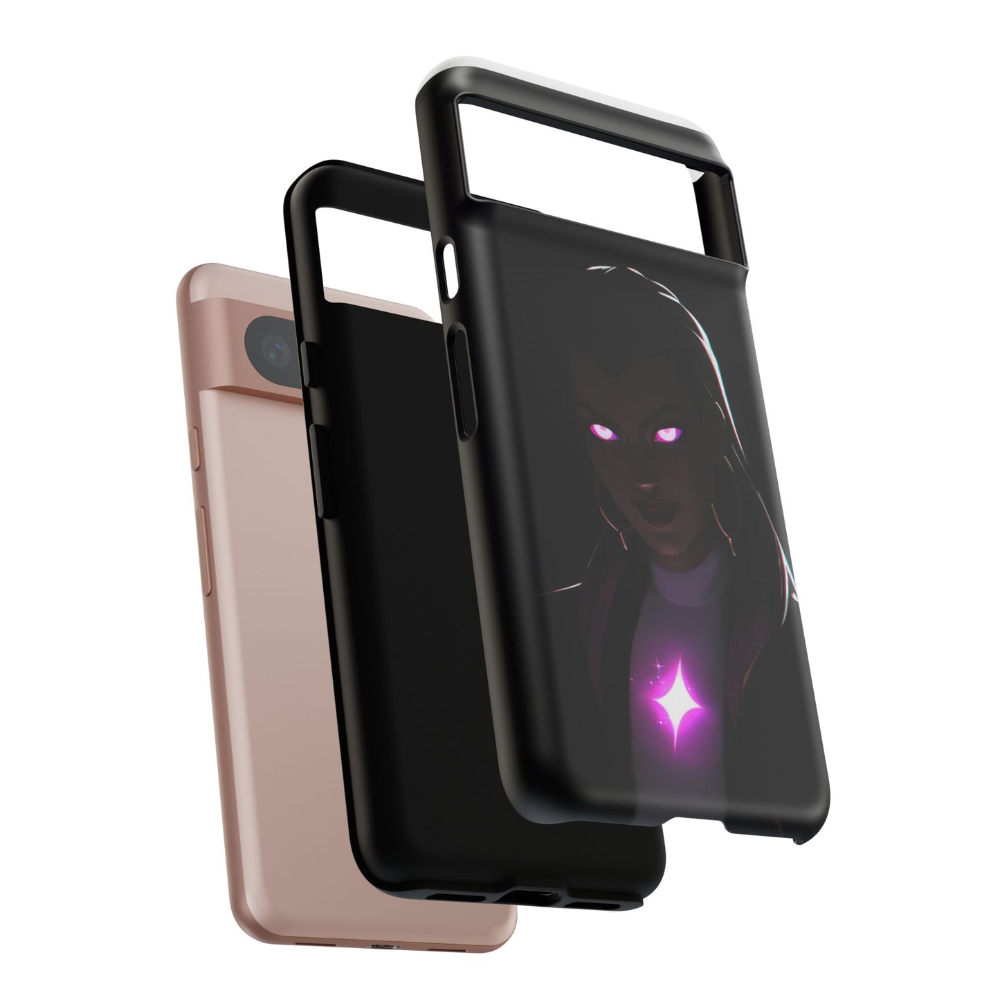 Tough Cases: Dark Magical Phone Case with Mystic Glow