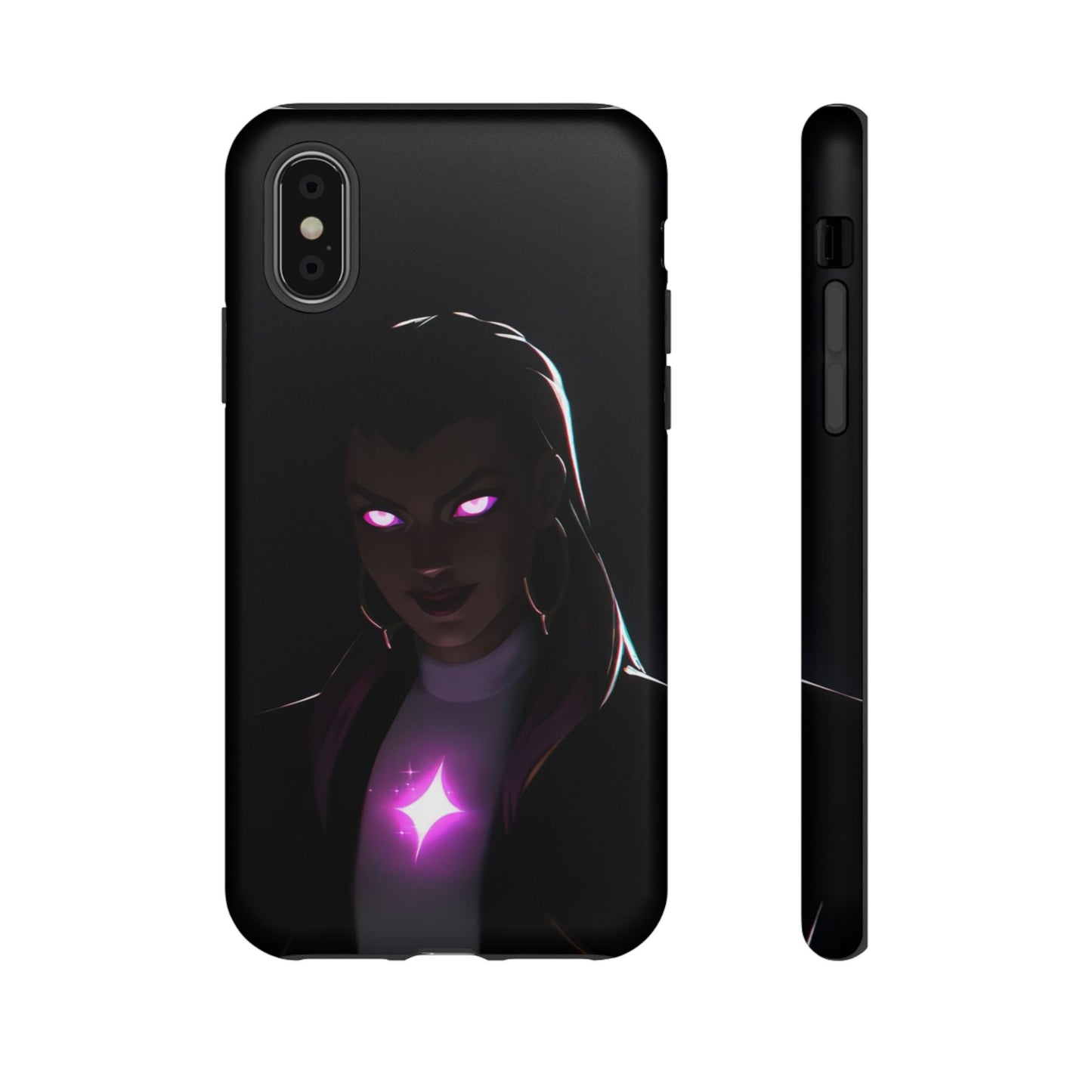 Tough Cases: Dark Magical Phone Case with Mystic Glow