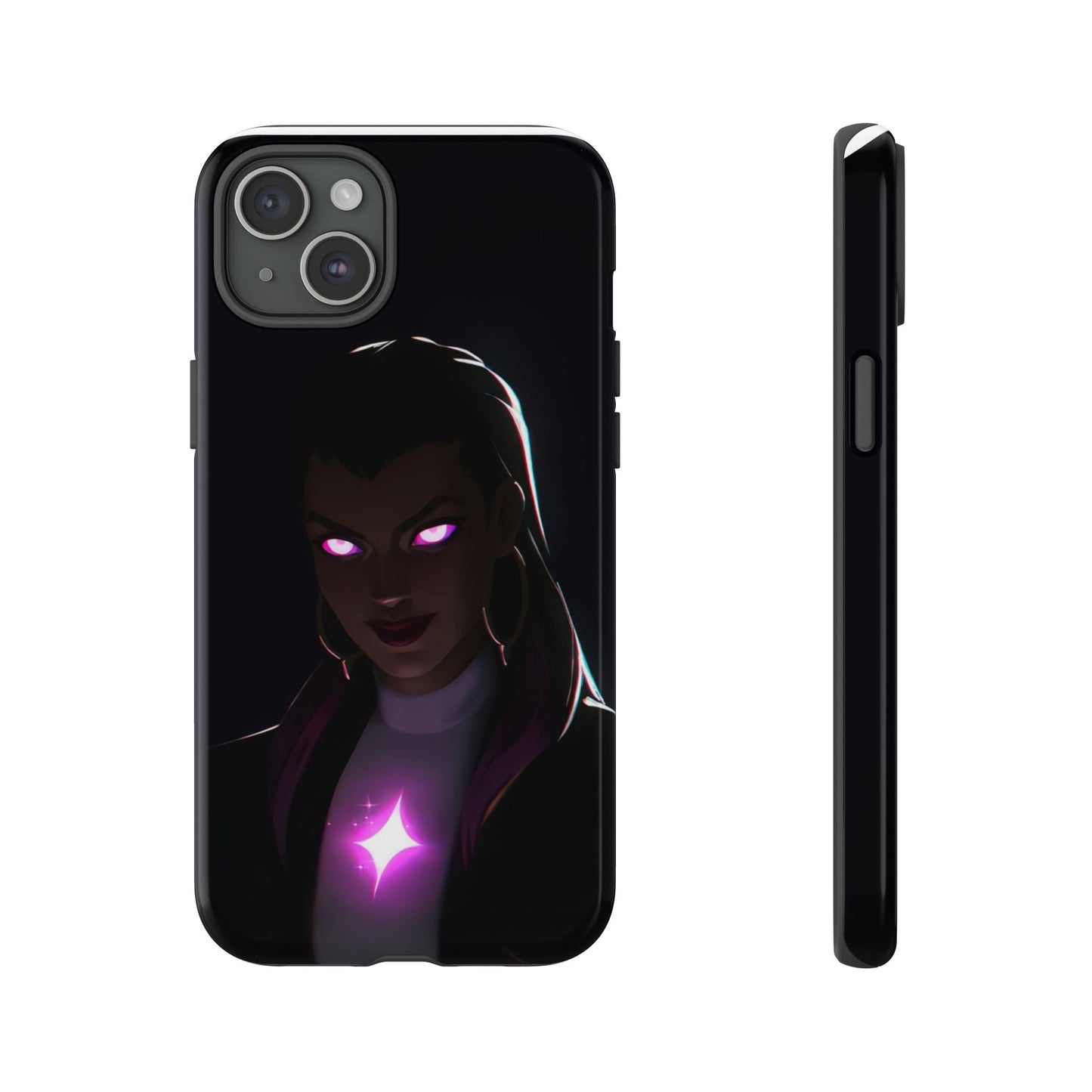 Tough Cases: Dark Magical Phone Case with Mystic Glow