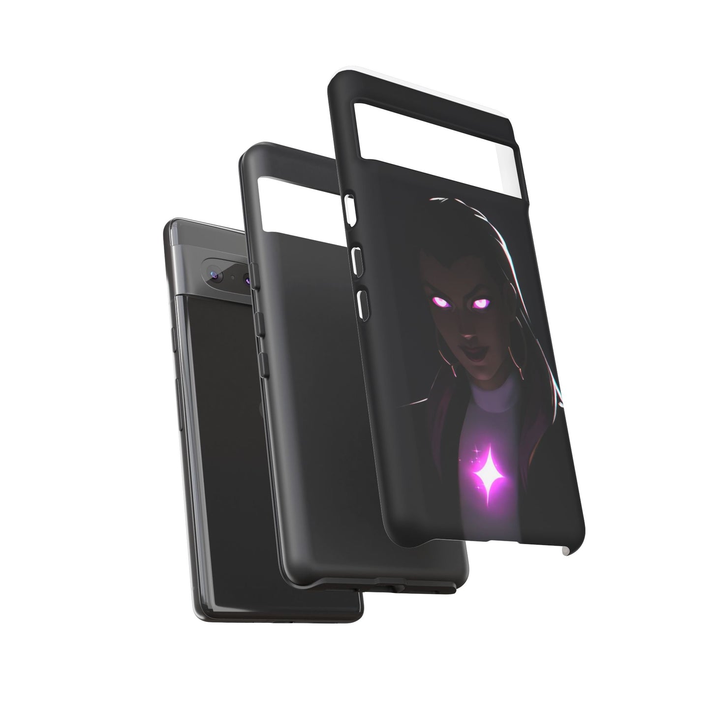 Tough Cases: Dark Magical Phone Case with Mystic Glow