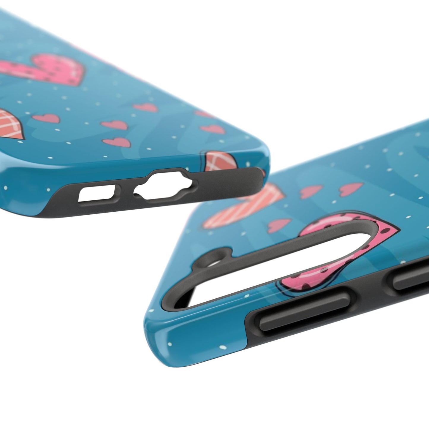 Colorful Heart Phone Case - Cute and Durable Design for Love and Friendship