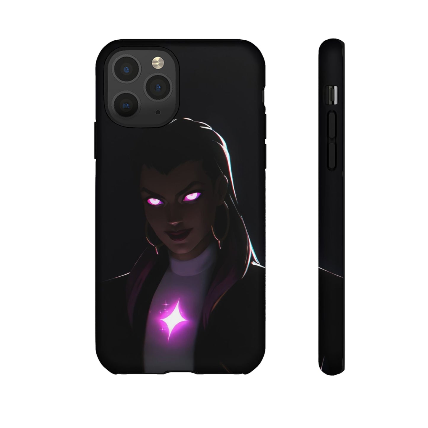 Tough Cases: Dark Magical Phone Case with Mystic Glow