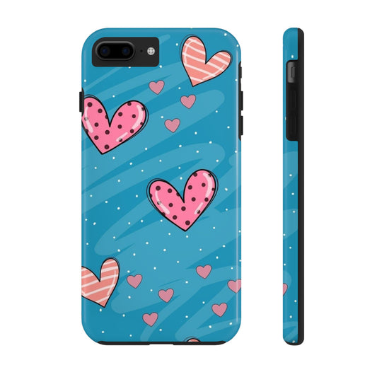 Colorful Heart Phone Case - Cute and Durable Design for Love and Friendship