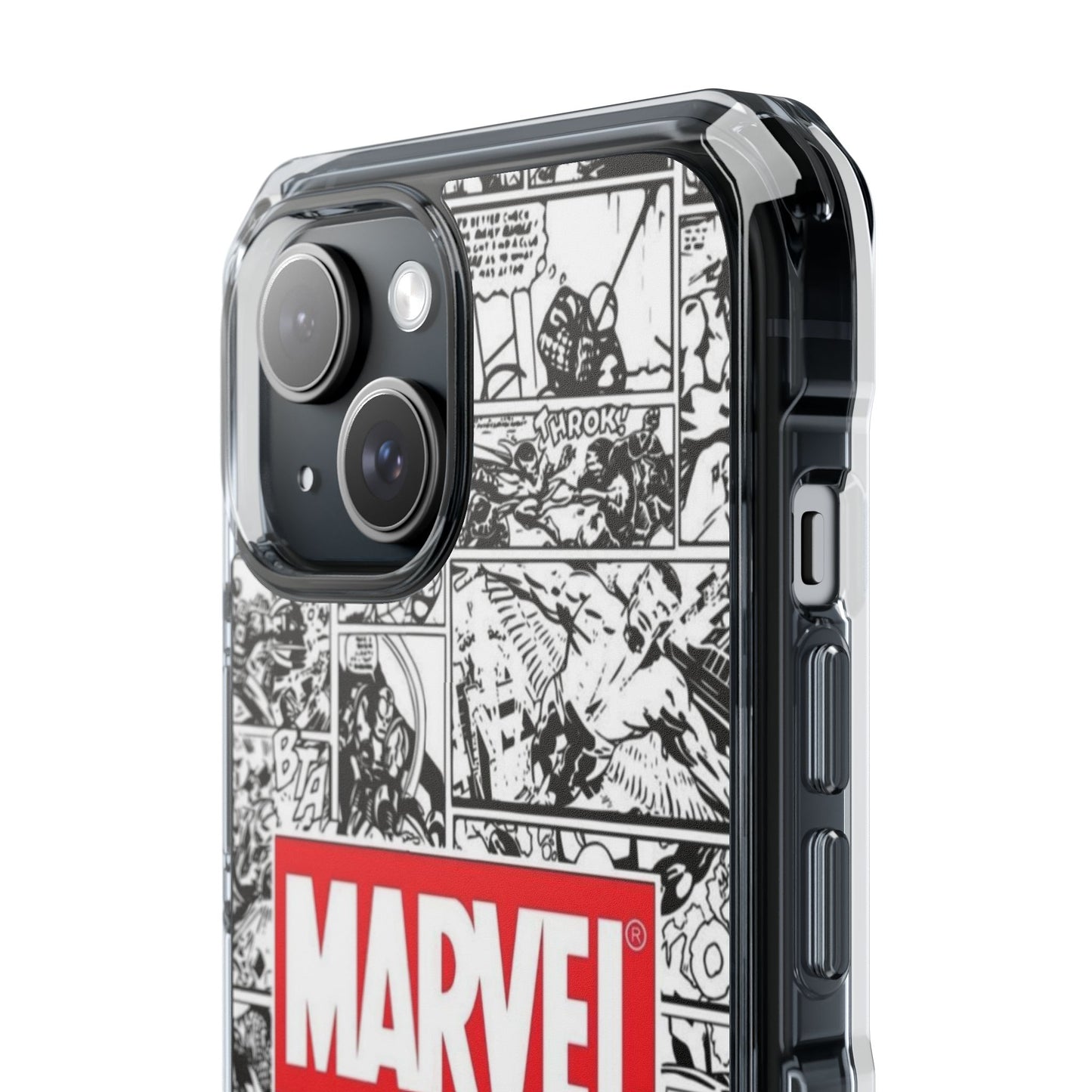 Marvel Comic Magnetic Clear Impact Case - Durable Protection for Superhero Fans