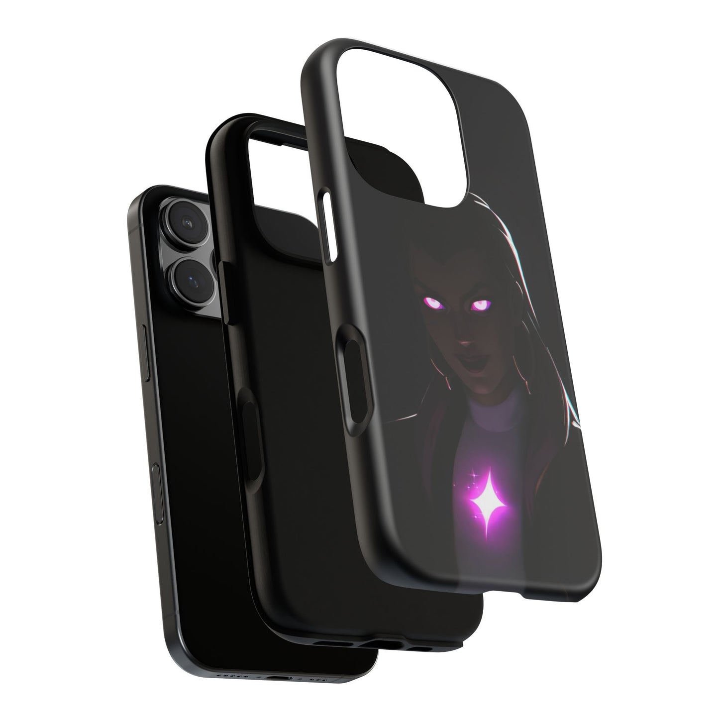 Tough Cases: Dark Magical Phone Case with Mystic Glow