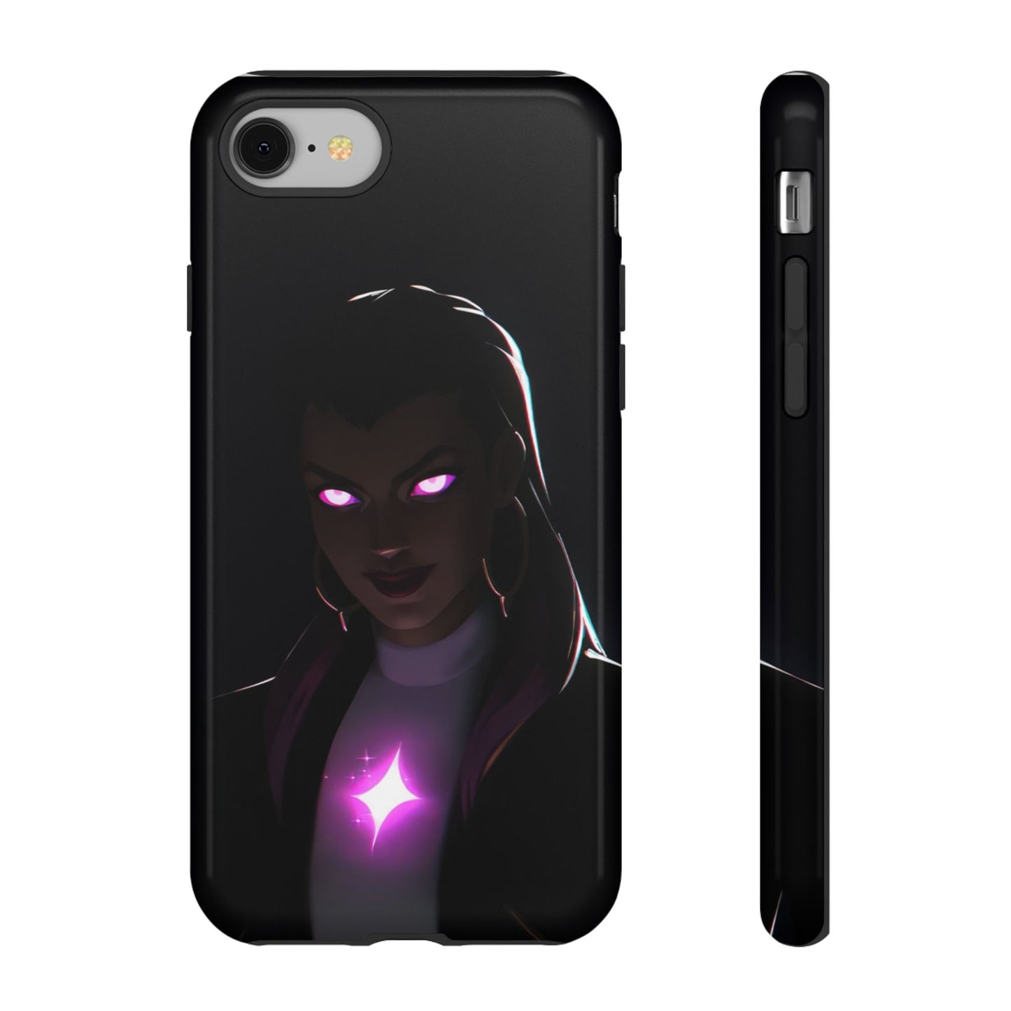 Tough Cases: Dark Magical Phone Case with Mystic Glow