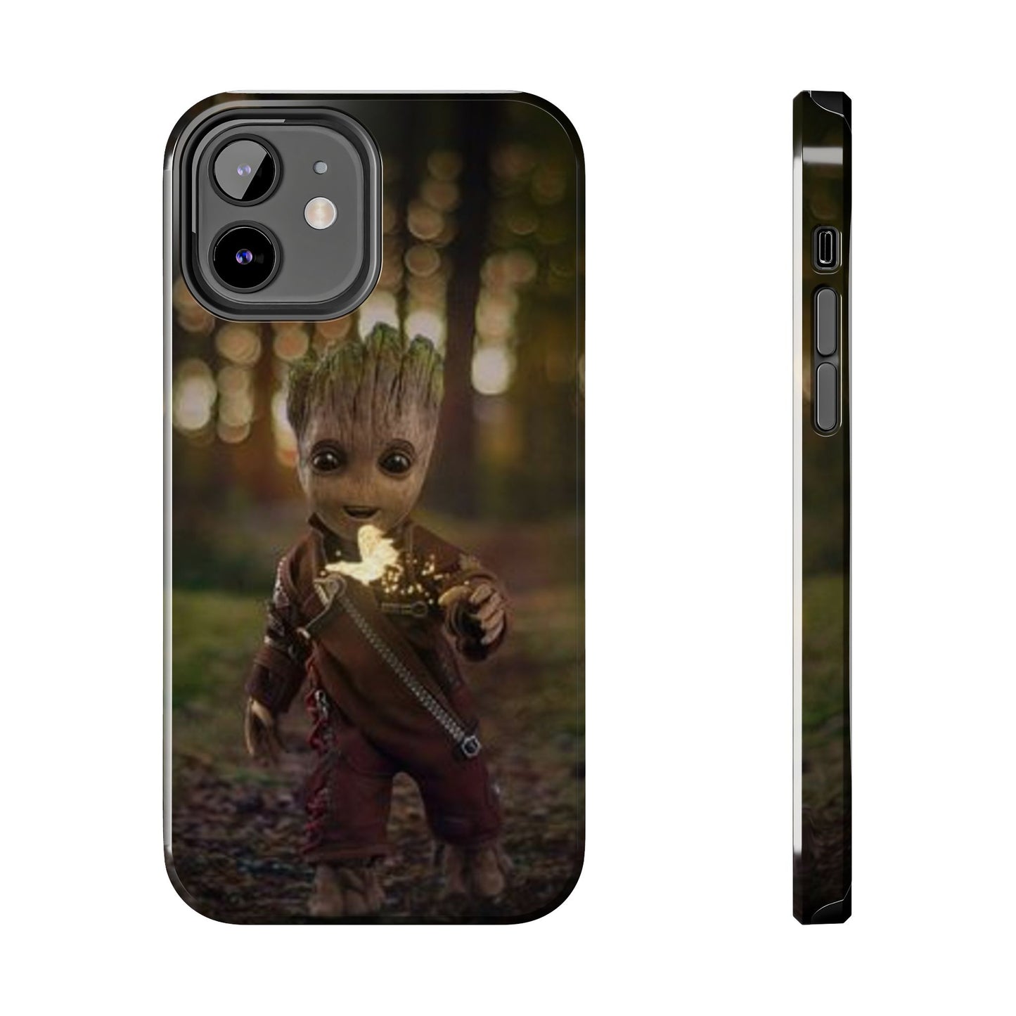 Cute Groot Phone Case - Durable Tough Case for Marvel Fans