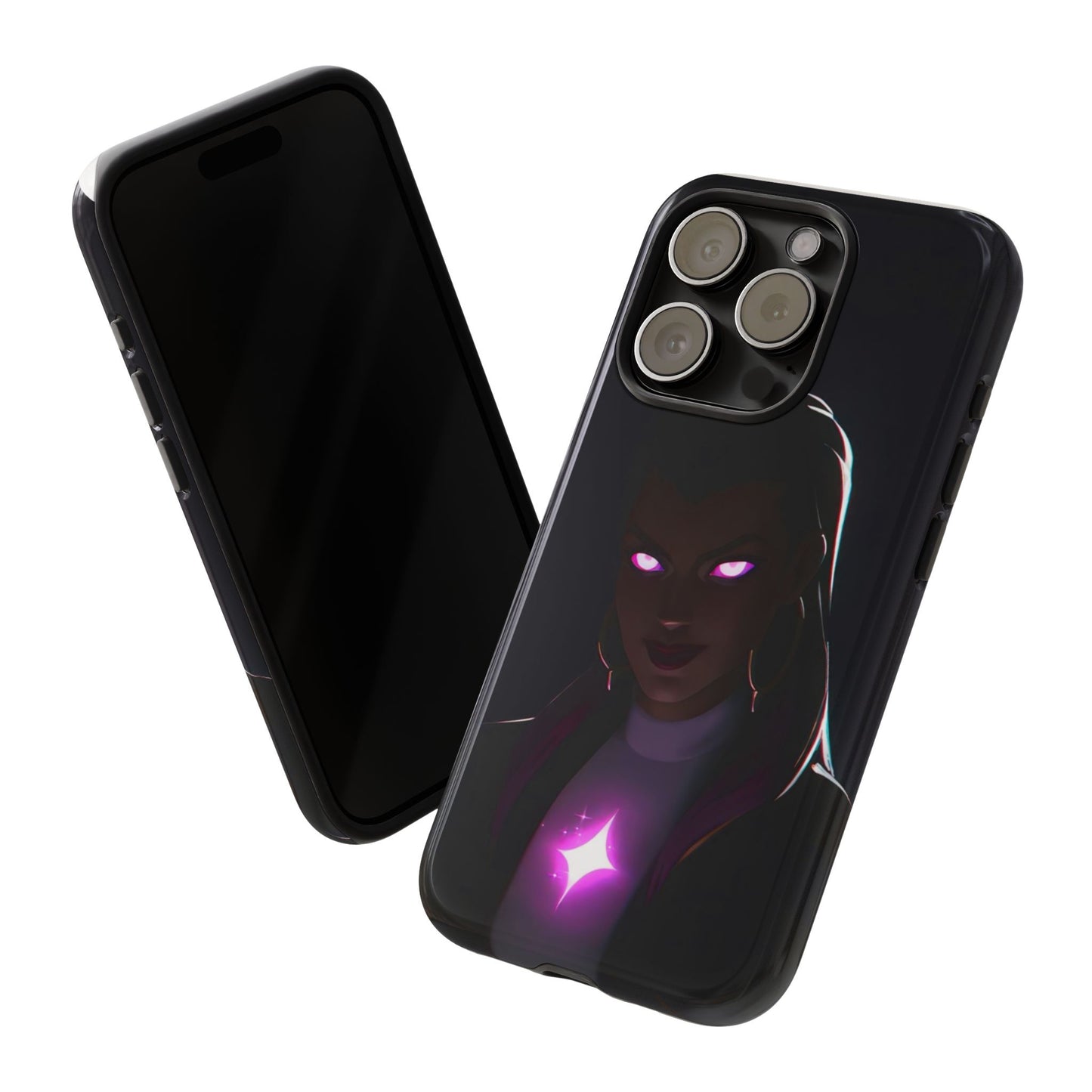 Tough Cases: Dark Magical Phone Case with Mystic Glow