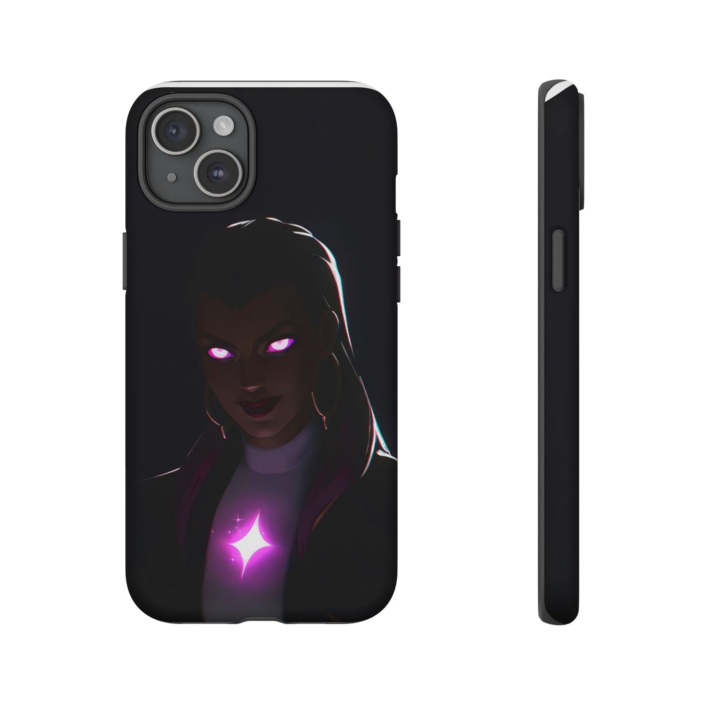 Tough Cases: Dark Magical Phone Case with Mystic Glow