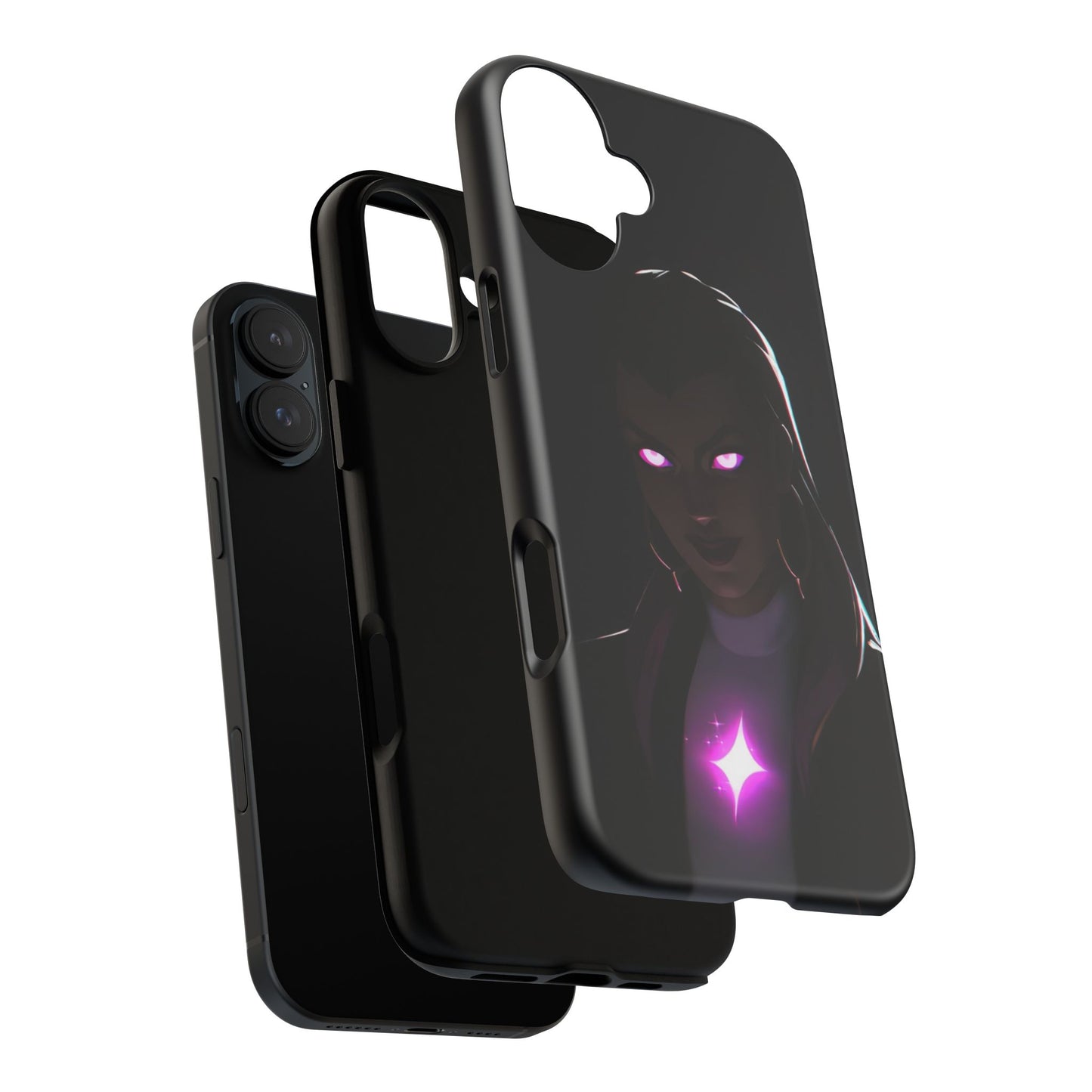 Tough Cases: Dark Magical Phone Case with Mystic Glow