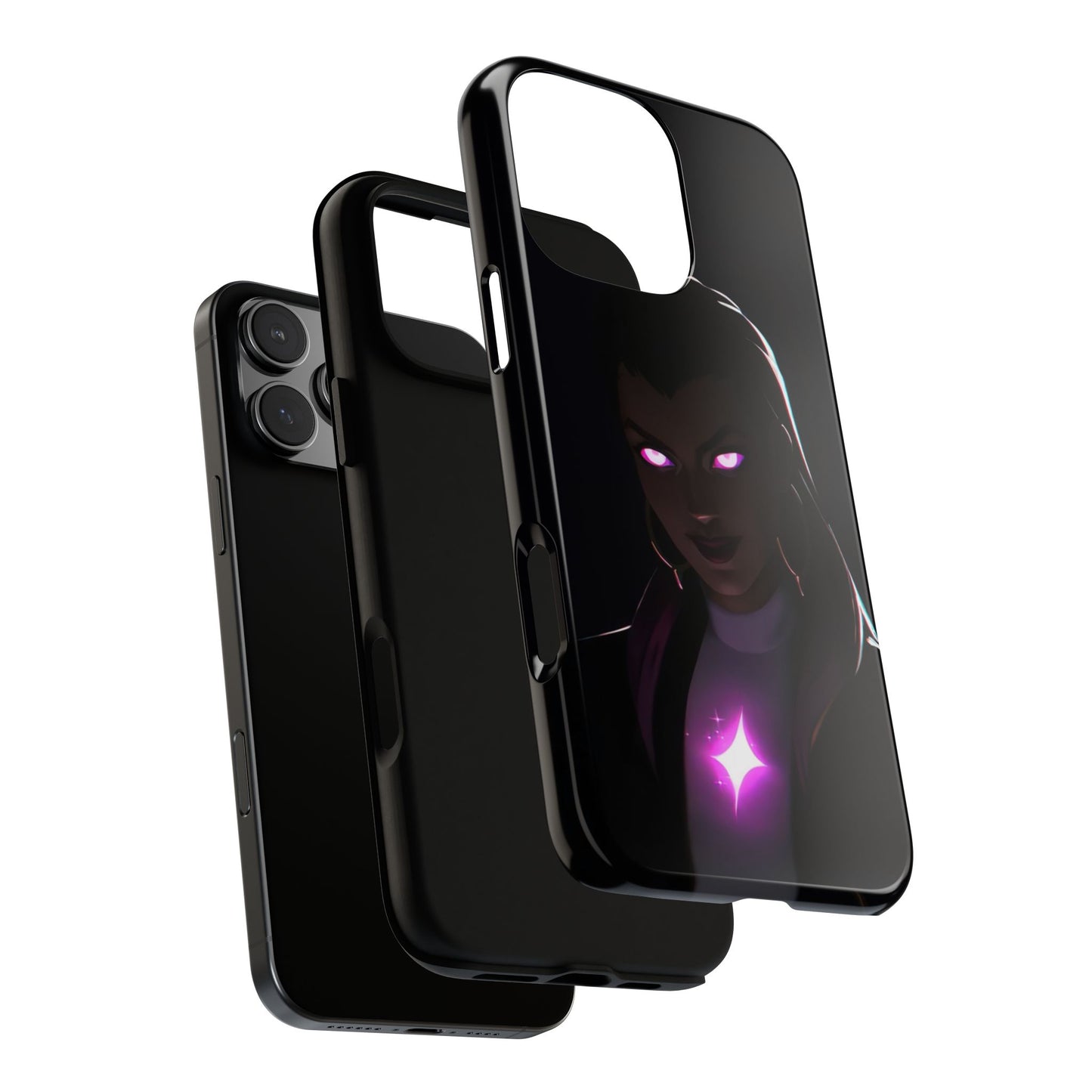 Tough Cases: Dark Magical Phone Case with Mystic Glow