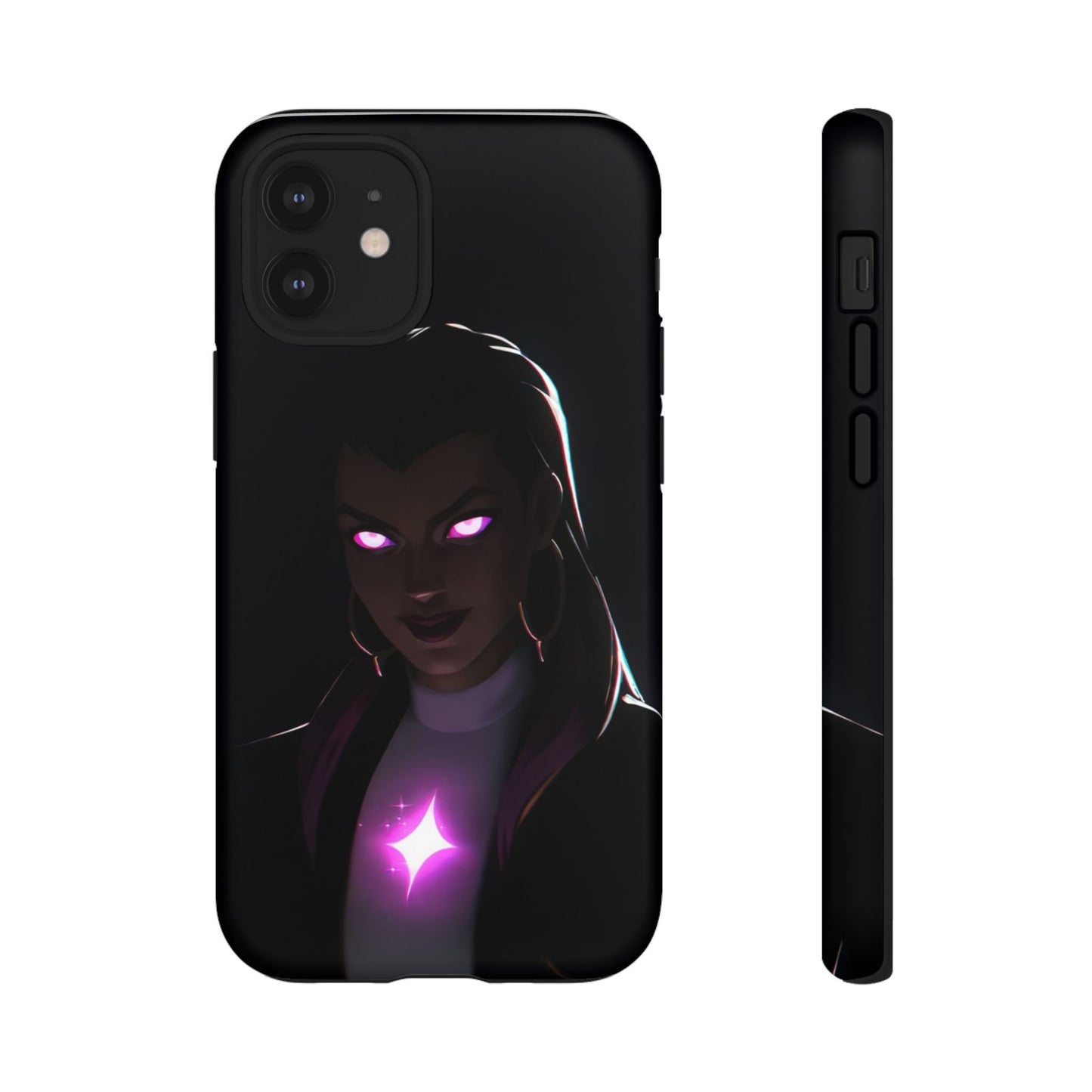 Tough Cases: Dark Magical Phone Case with Mystic Glow