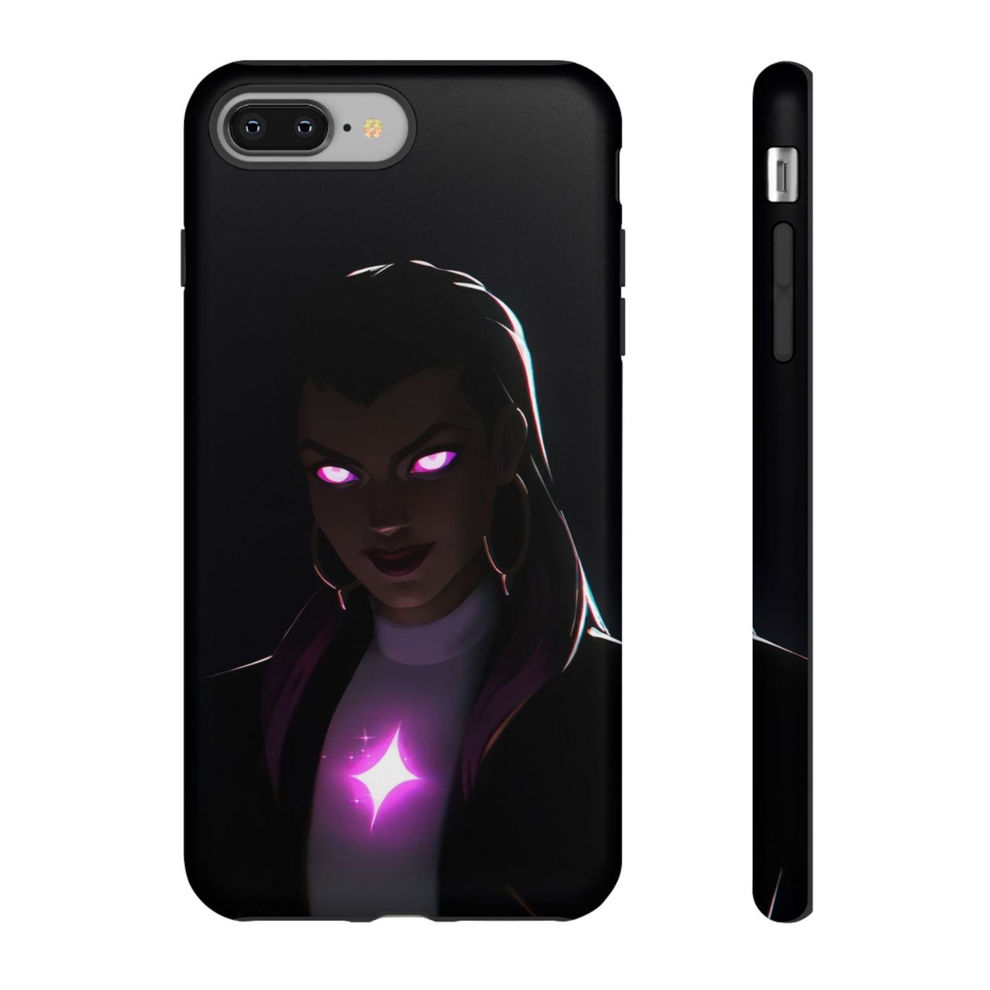 Tough Cases: Dark Magical Phone Case with Mystic Glow