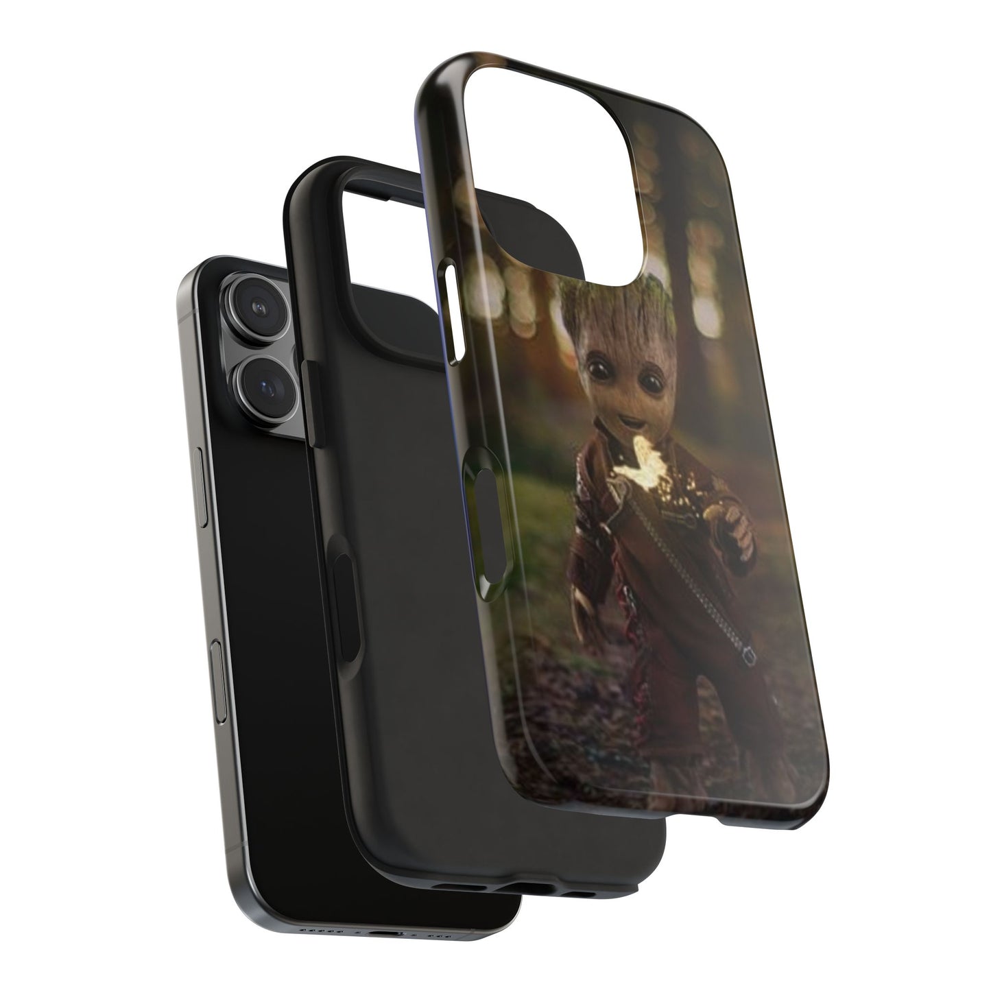 Cute Groot Phone Case - Durable Tough Case for Marvel Fans