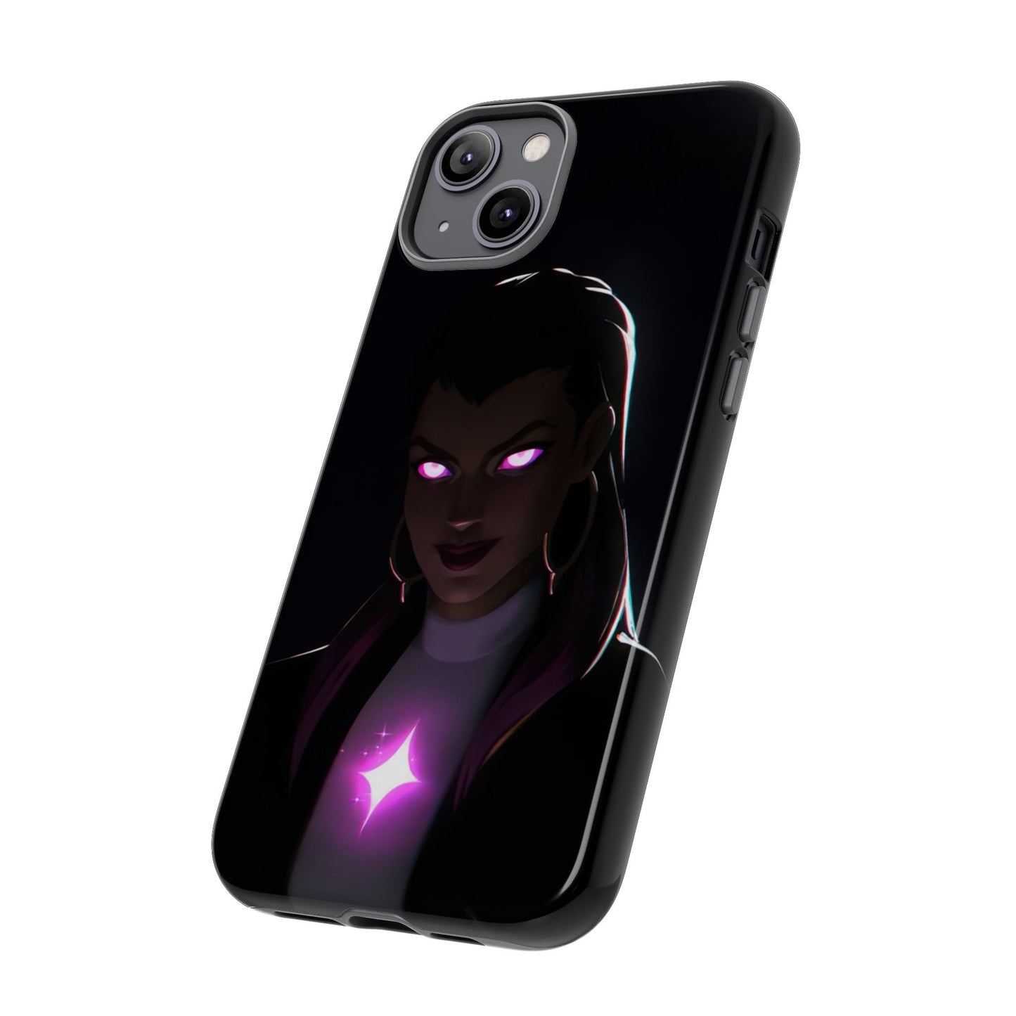 Tough Cases: Dark Magical Phone Case with Mystic Glow