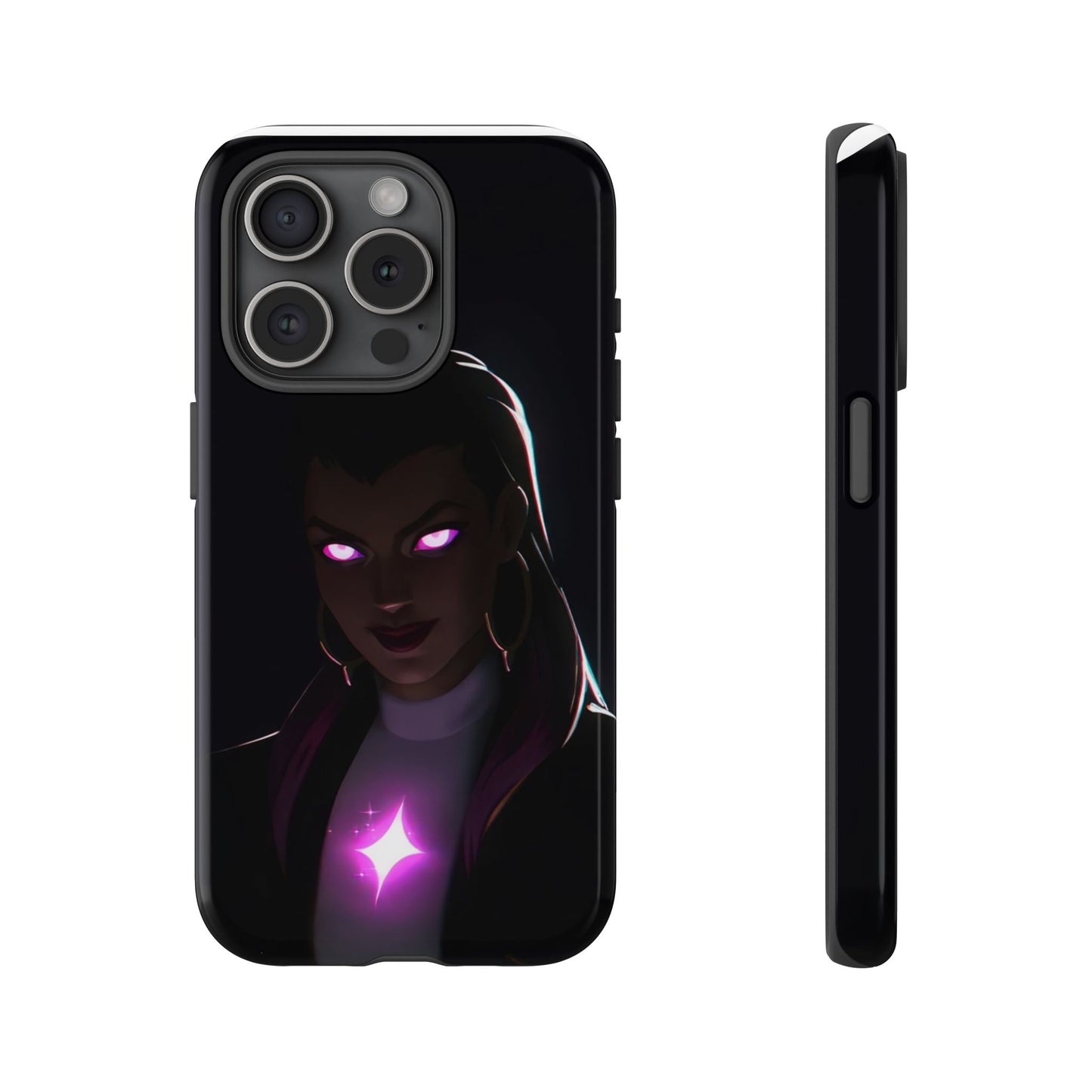 Tough Cases: Dark Magical Phone Case with Mystic Glow