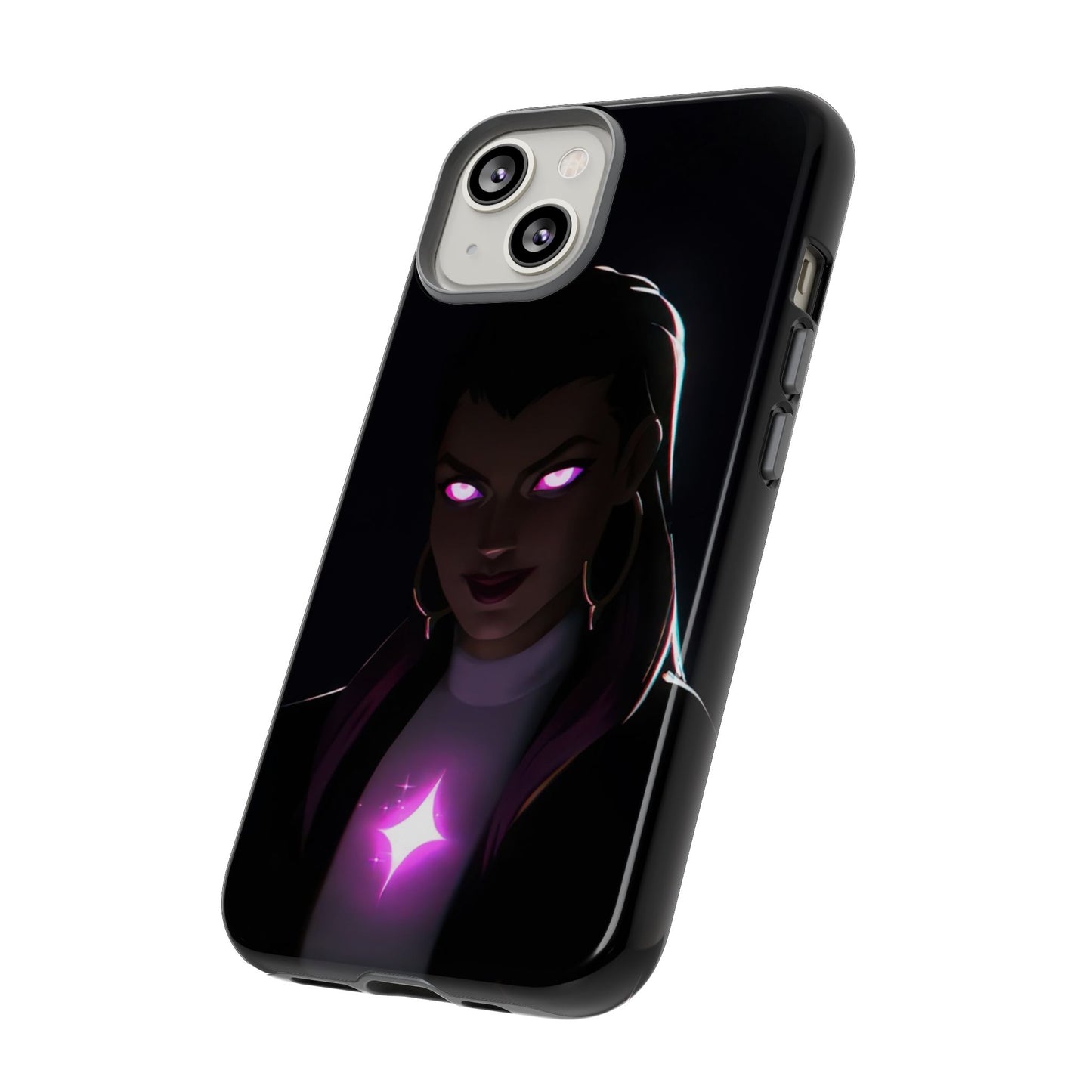 Tough Cases: Dark Magical Phone Case with Mystic Glow