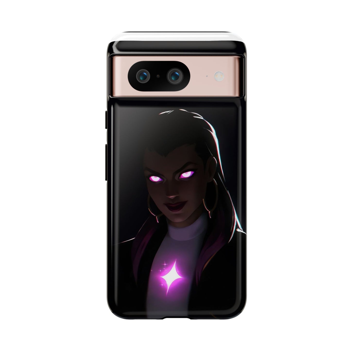 Tough Cases: Dark Magical Phone Case with Mystic Glow