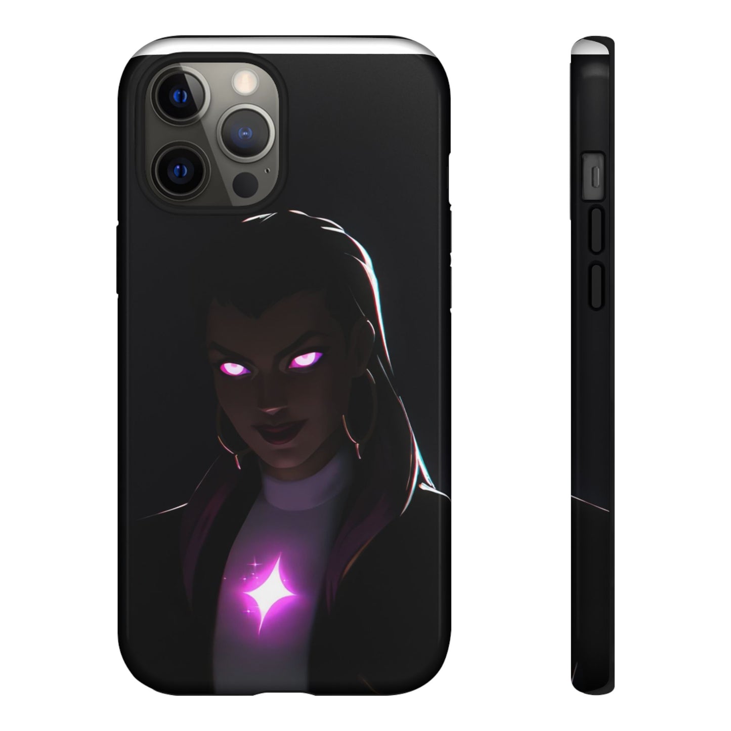 Tough Cases: Dark Magical Phone Case with Mystic Glow