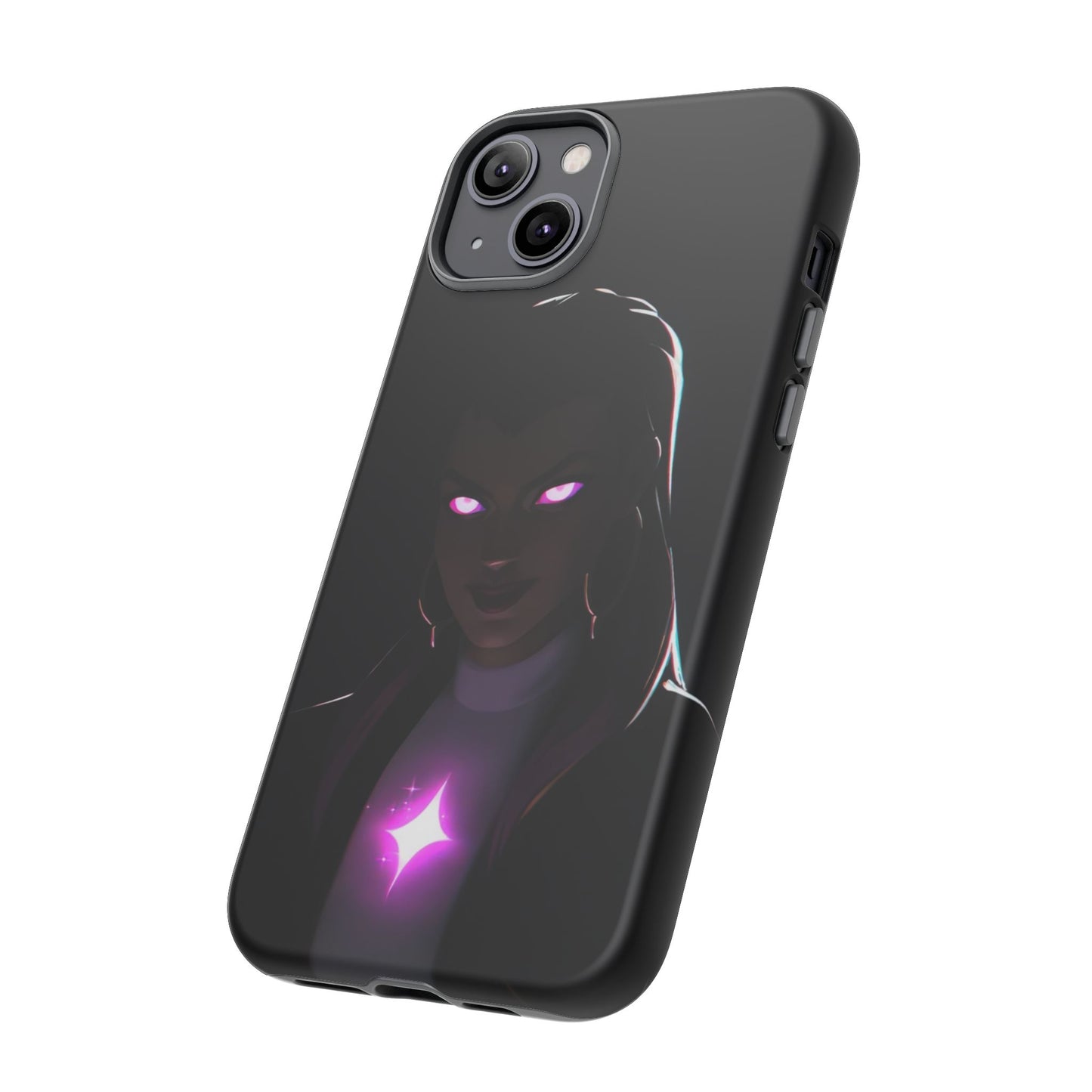 Tough Cases: Dark Magical Phone Case with Mystic Glow