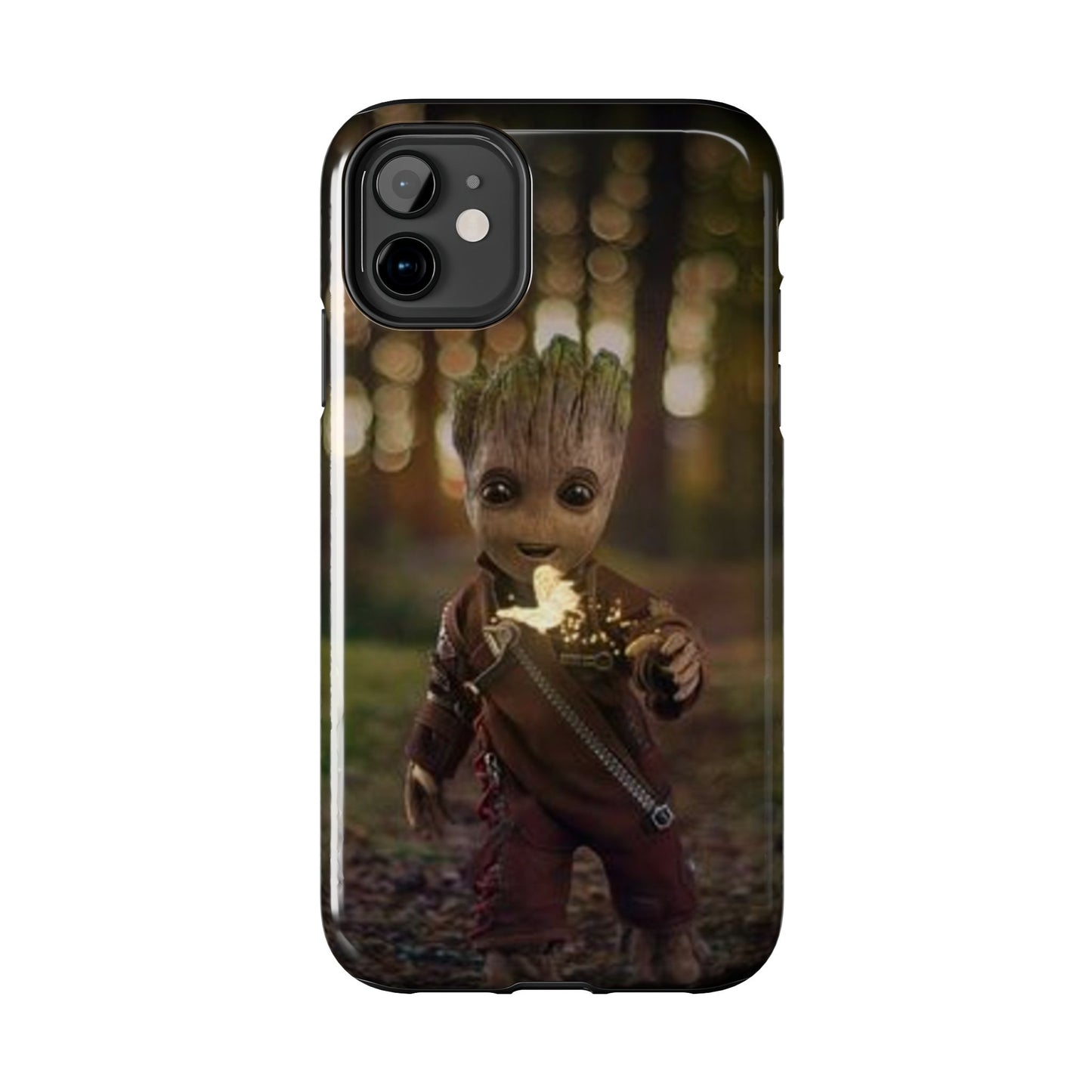 Cute Groot Phone Case - Durable Tough Case for Marvel Fans