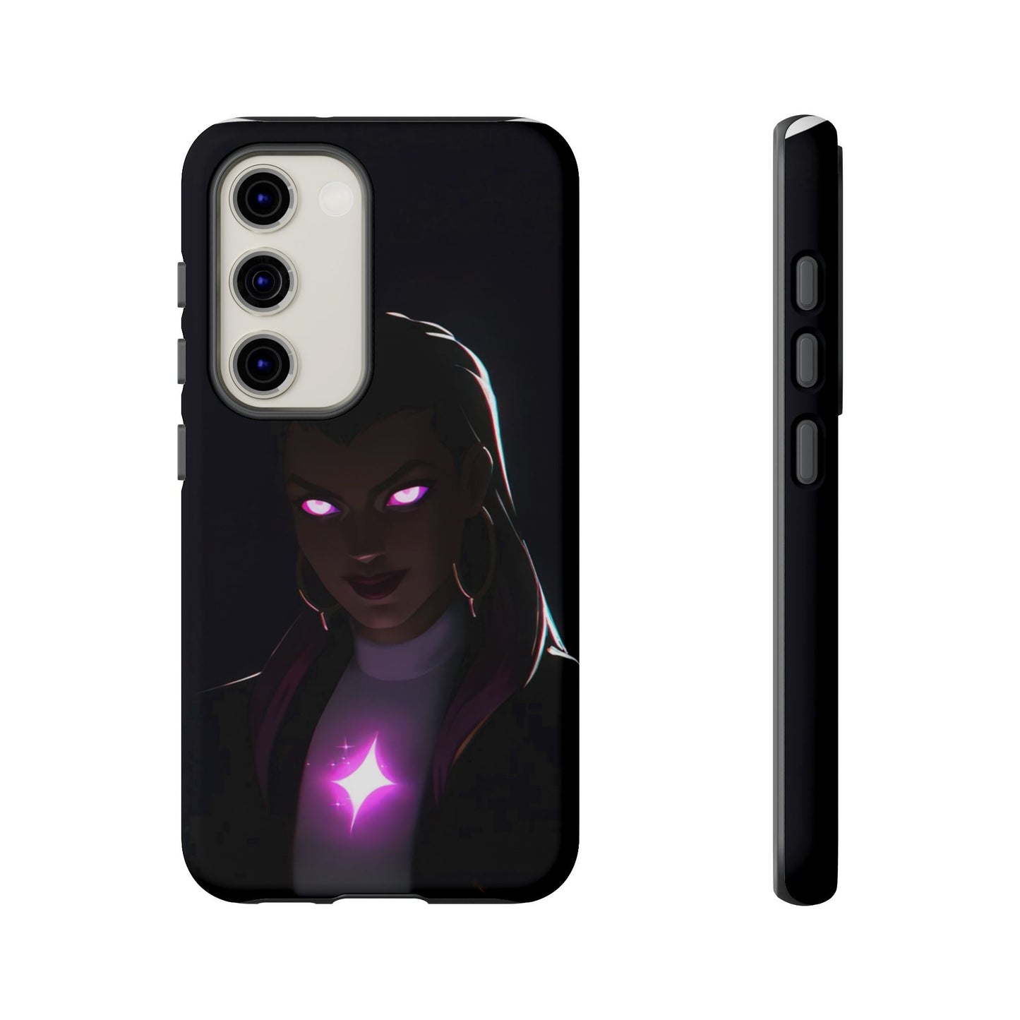 Tough Cases: Dark Magical Phone Case with Mystic Glow