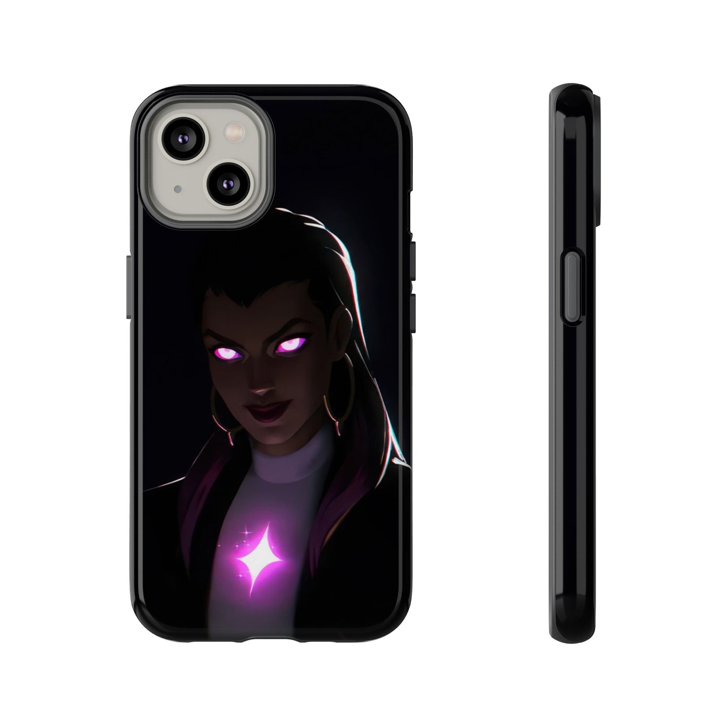 Tough Cases: Dark Magical Phone Case with Mystic Glow