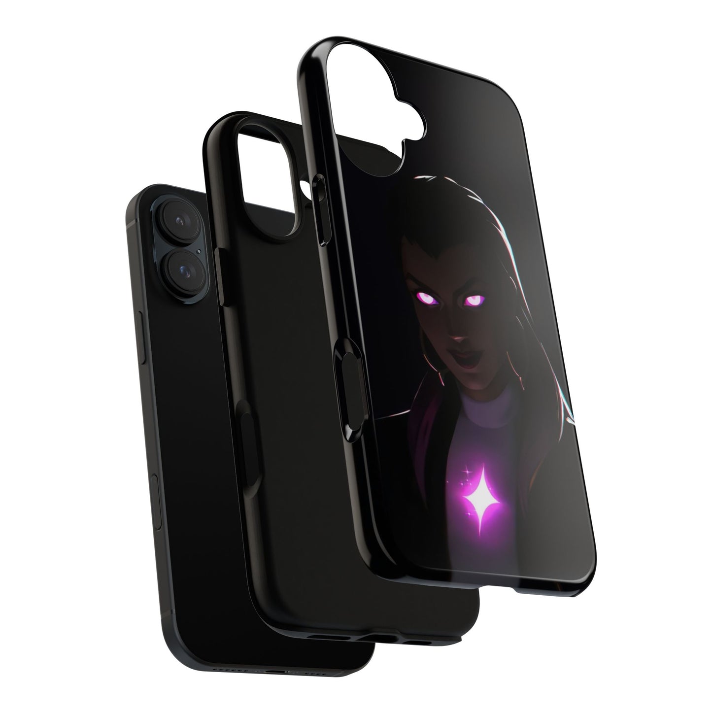 Tough Cases: Dark Magical Phone Case with Mystic Glow