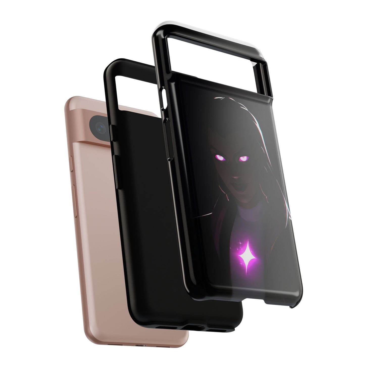 Tough Cases: Dark Magical Phone Case with Mystic Glow