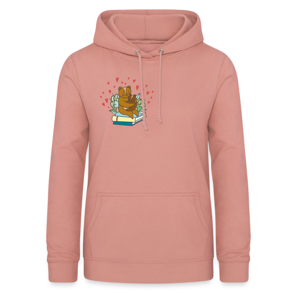 Women's Hoodie - dusky rose