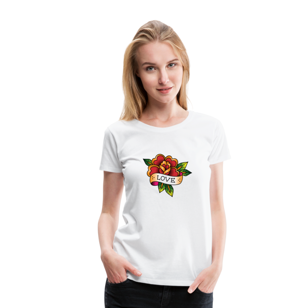 Women’s Premium T-Shirt - white