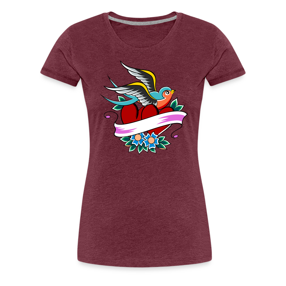 Women’s Premium T-Shirt - heather burgundy