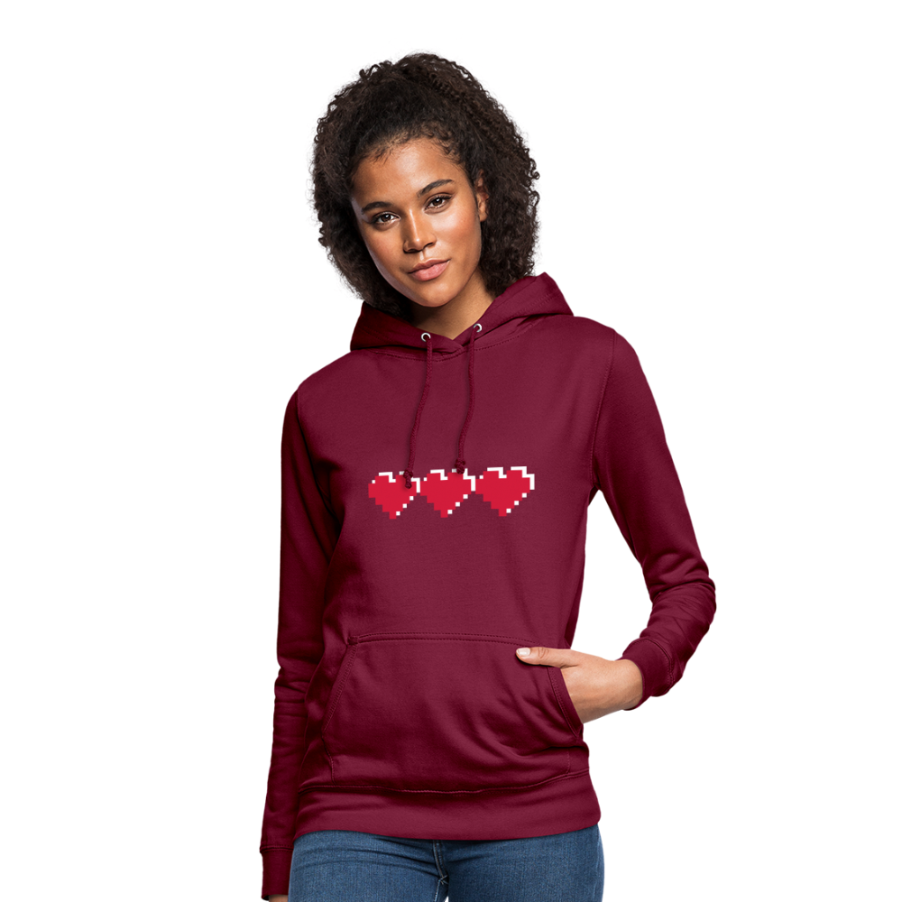 Women's Hoodie - bordeaux